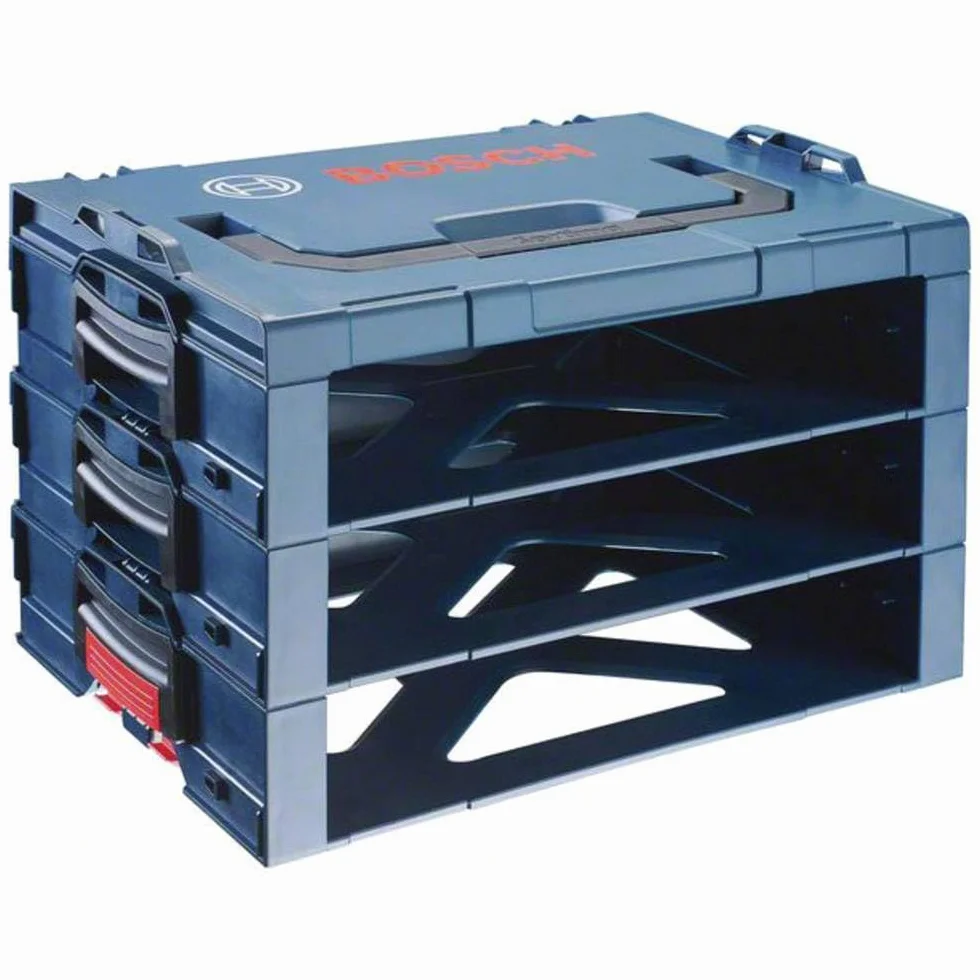 Bosch Professional 1600 A001SF i-boxx mensola, Blu, 3 pezzi