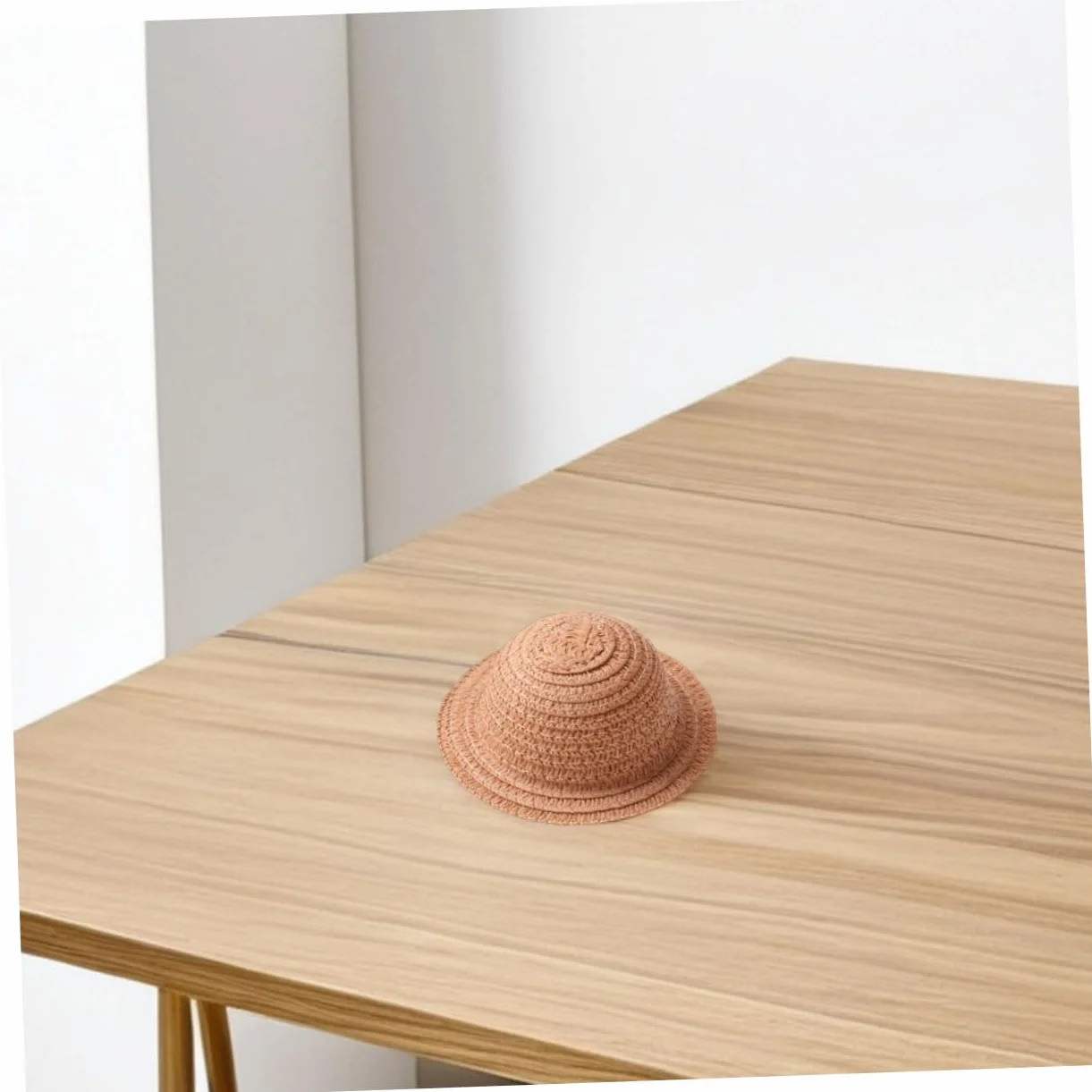 Uonlytech Set 3 Cappellini di Paglia per Bambole in Miniatura, Leggeri, Accessori Fai da Te