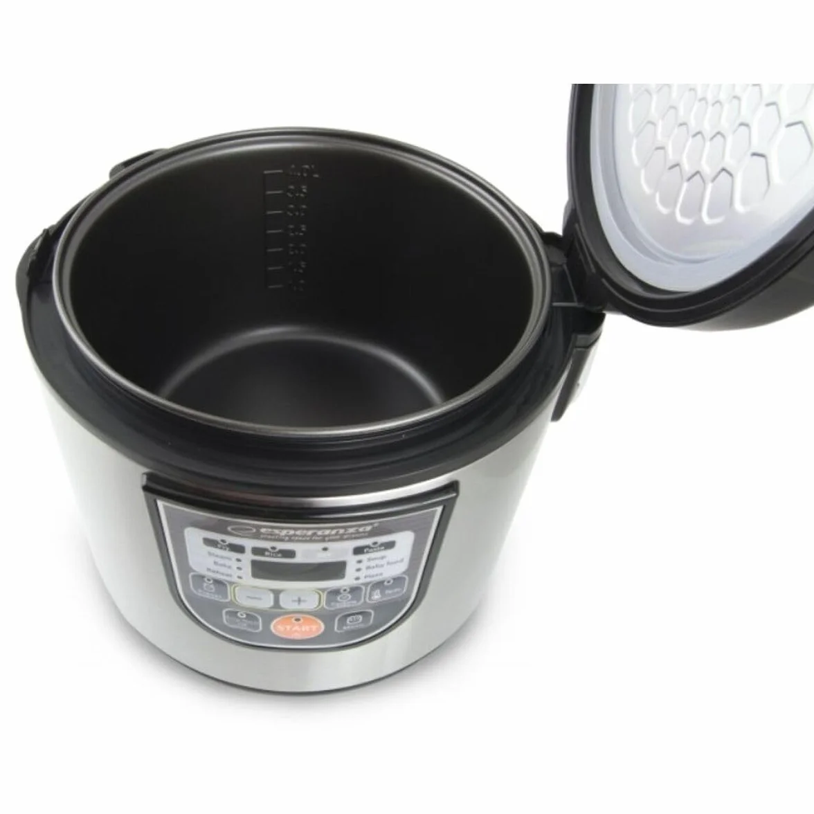 ESPERANZA EKG011 MULTICOOKER Cooking 5 L 860 W Negro, METÁLICO