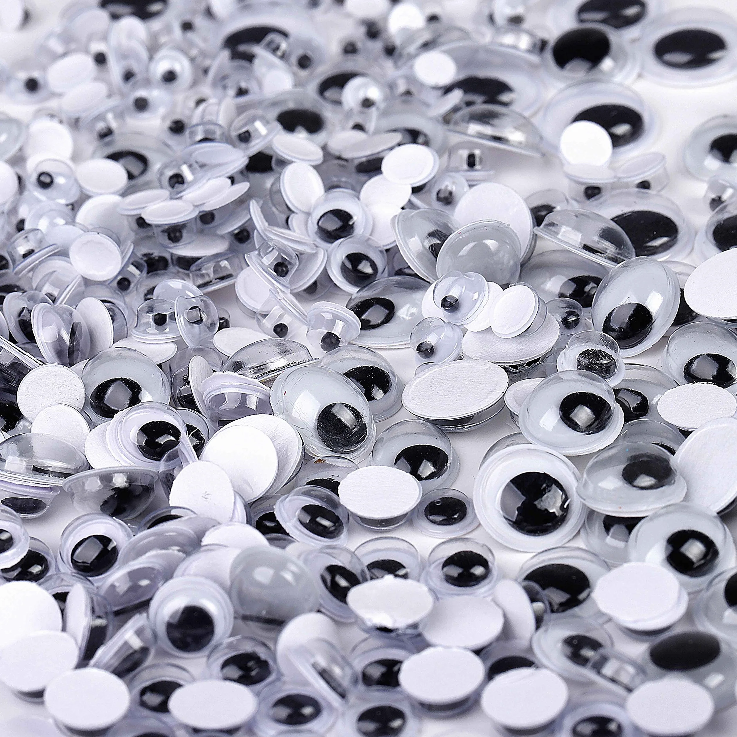 Occhi di Plastica Assortiti 500 Pezzi per DIY Scrapbooking Mestiere
