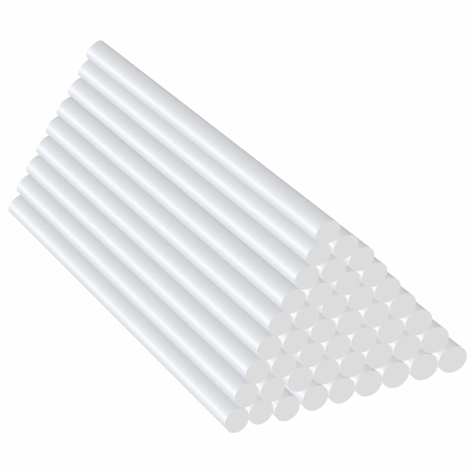 40 pezzi di stick di colla a caldo Ø 11 mm x 190 mm, mini stick di colla trasparenti, stick di colla standard per comuni pistole a caldo, stick di colla per lavori fai-da-te, riparazioni e decorazioni