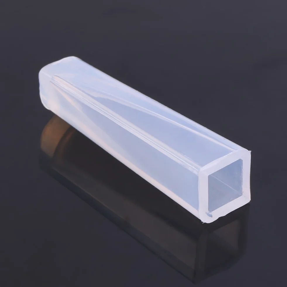 Set di 10 stampi in silicone con cilindri per gioielli fai da te, a strisce, multifunzione, in resina, per creare ciondoli trasparenti artigianali