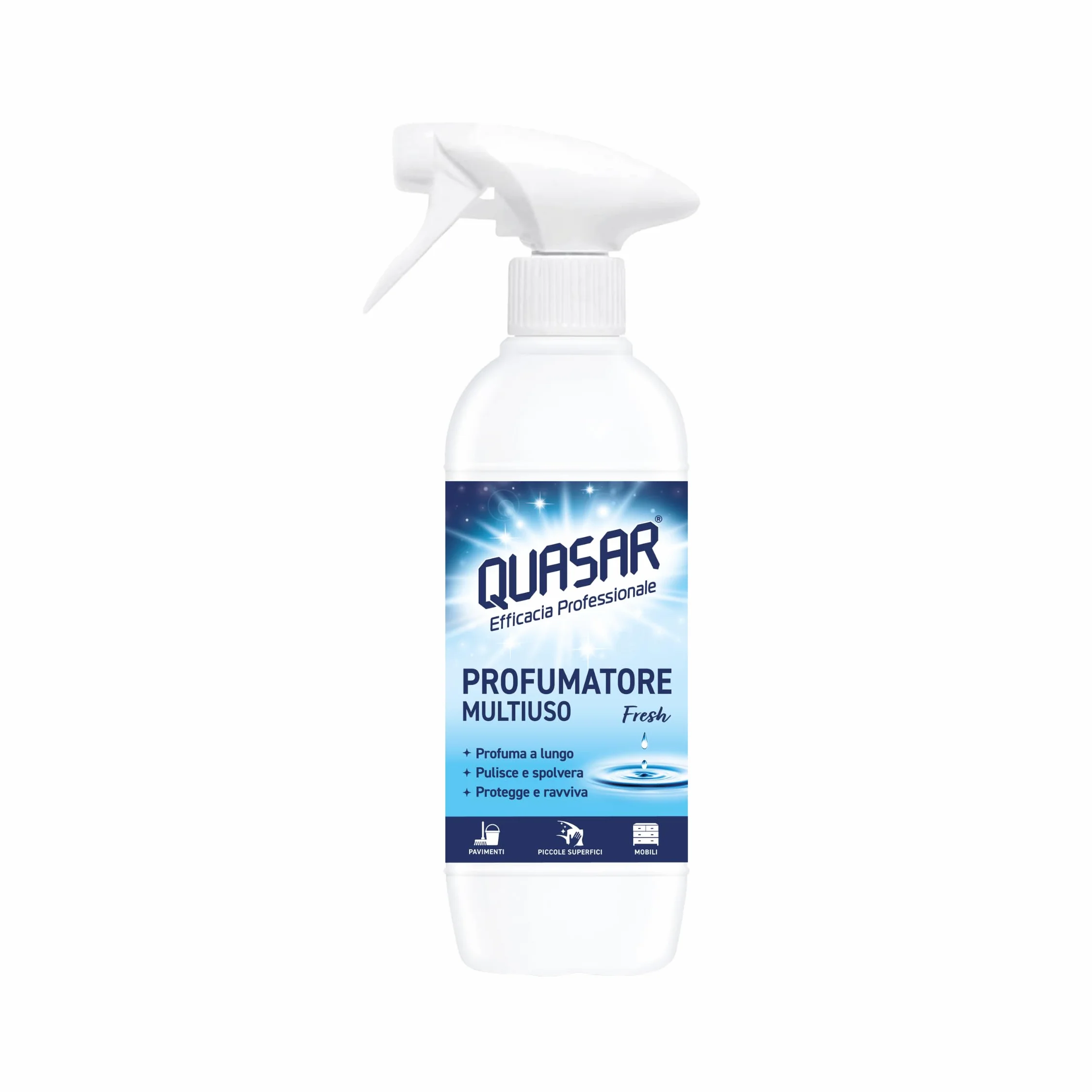 QUASAR PULITO STELLARE Profumatore Multiuso 500 ml Fragranza Fresh
