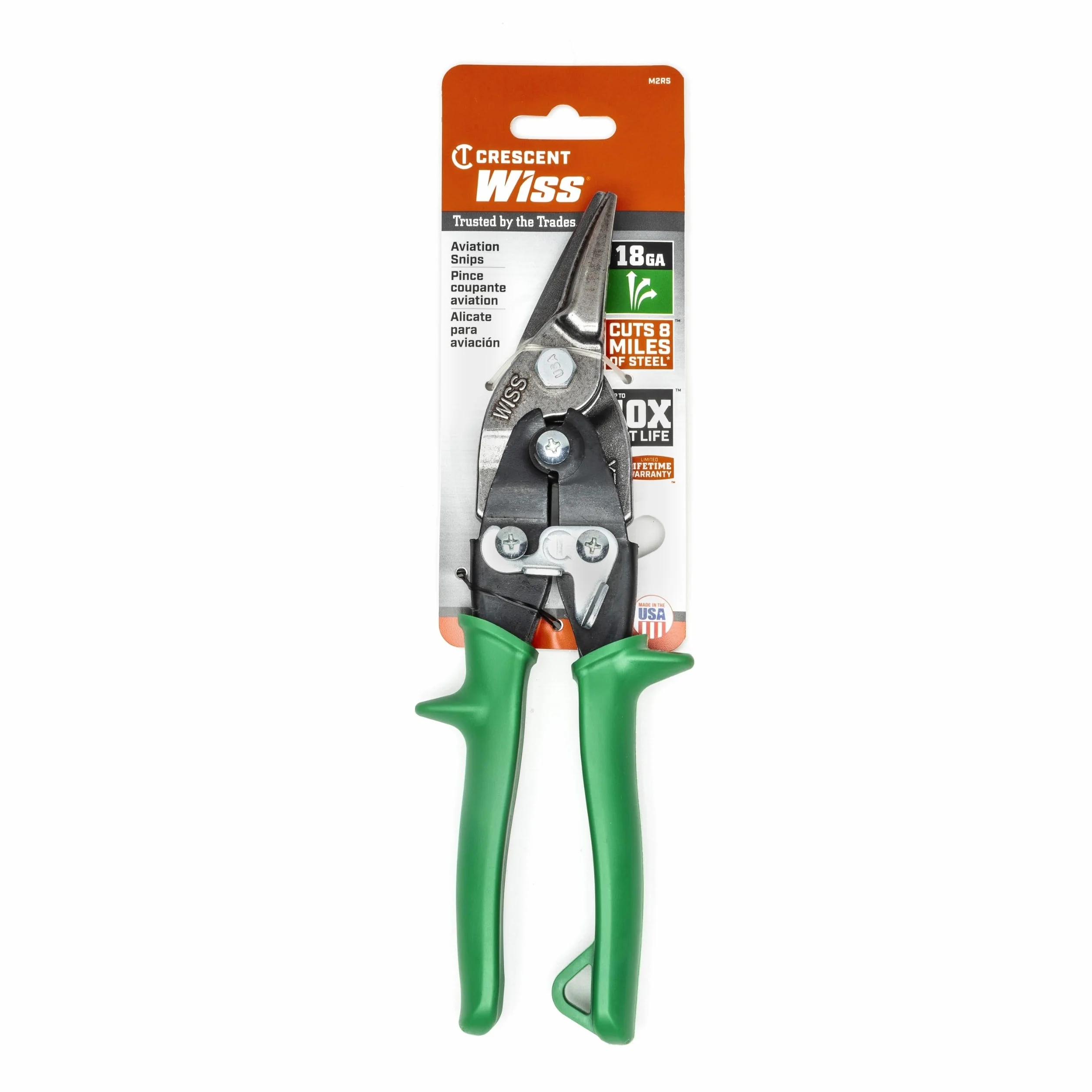 Wiss M-2R - Cesoie Metalmaster Ad Azione Composta Per Tagli Dritti Destri