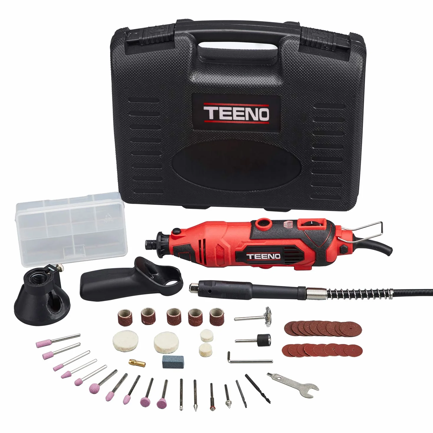 TEENO Strumento Multifunzione Utensile Rotante 80 Accessori Mini Drill Velocita Variabile