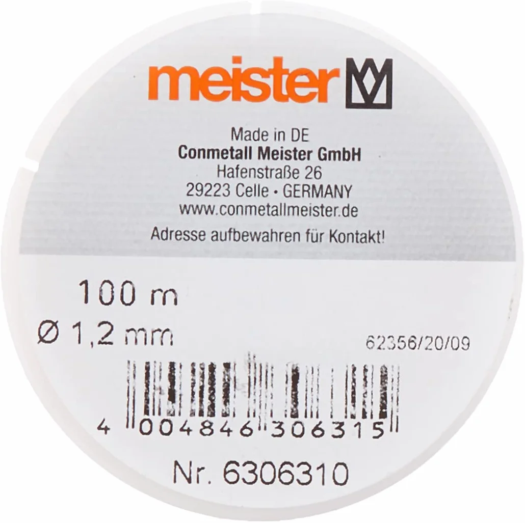Maestro filo da muratore 100 m X Ø 1,2 mm, rosso, PE, 6306310
