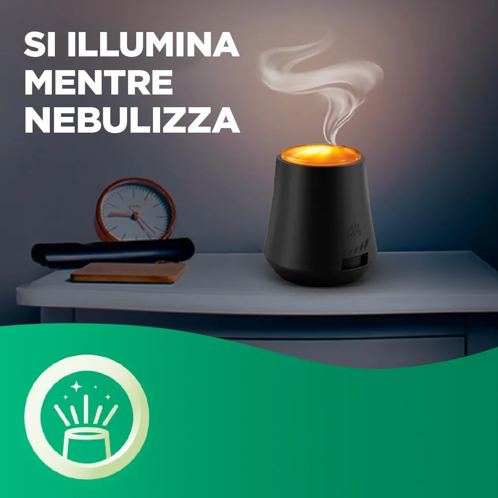Airwick Armonia Istantanea Profumatore per Ambienti, Diffusore Oli Essenziali 1 Ricarica, Dolce Vaniglia e Burro di Karitè