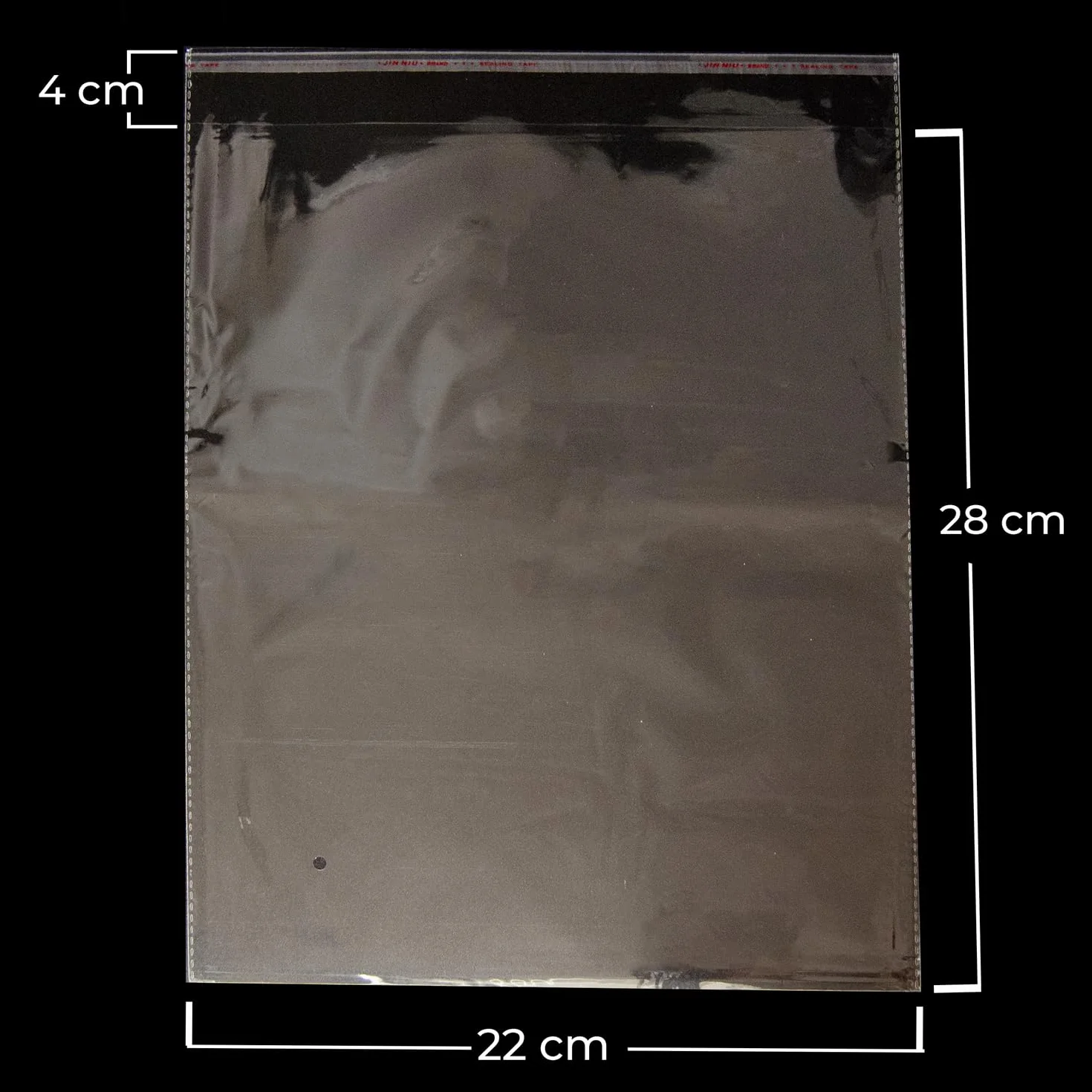 250 Bustine di Cellophane Trasparenti Autoadesivi. Sacchetti di Plastica OPP con Cucitura Sigillata e Foro di Ventilazione per Caramelle, Regali, Gioielli, Carte, Cioccolatini, Foto.