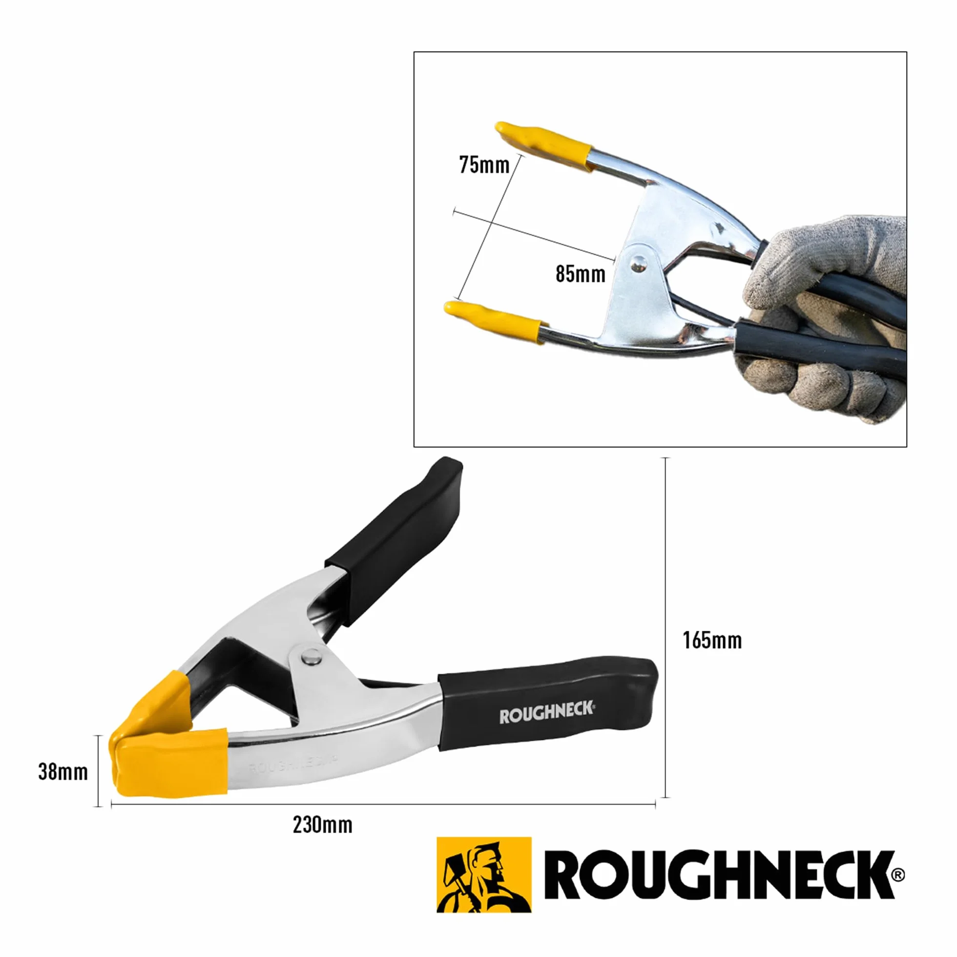 Roughneck 3-Inch Spring Clamp