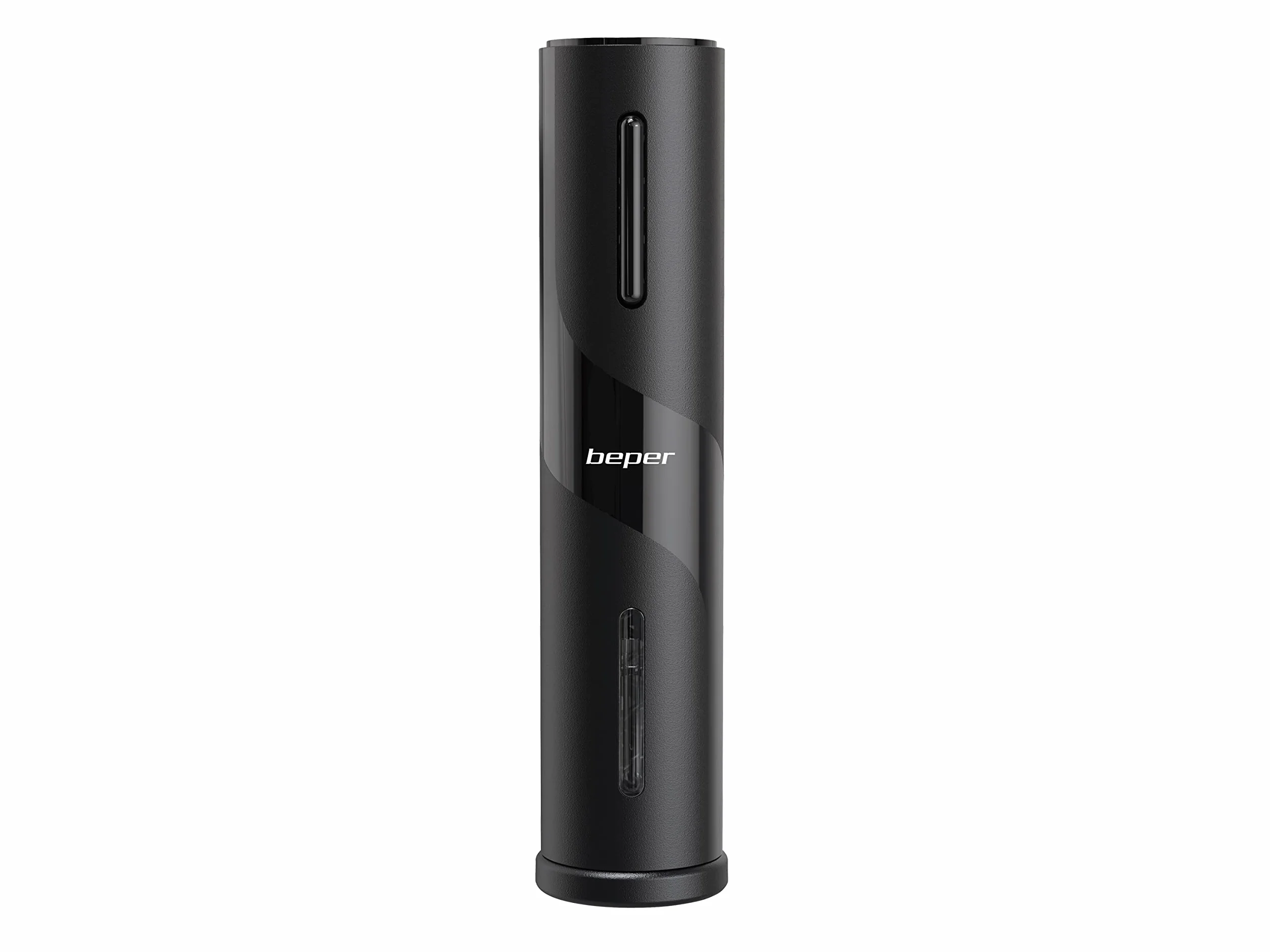 BEPER P102ACP100 Cavatappi Elettrico con Taglia Capsule per Bottiglie di Vino - Stappa Bottiglie Elettrico Ricaricabile con Cavo USB