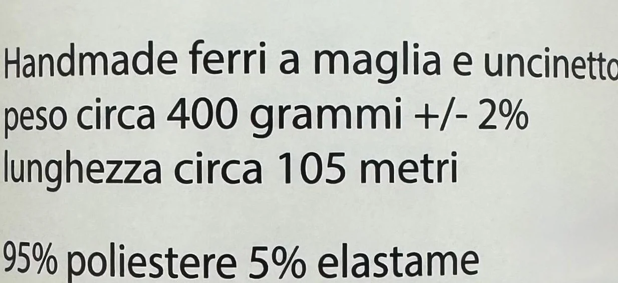 Fettuccia per Borse in Lycra Soft ad Uncinetto e Ferri MAS 400gr/105 mt. Ideale per Borse, Zaini, Cestini, Tappeti. (beige 77)