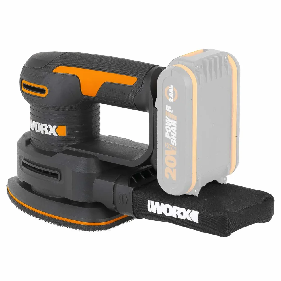 WORX WX822.9 Levigatrice di finitura 20V a batteria solo corpo macchina