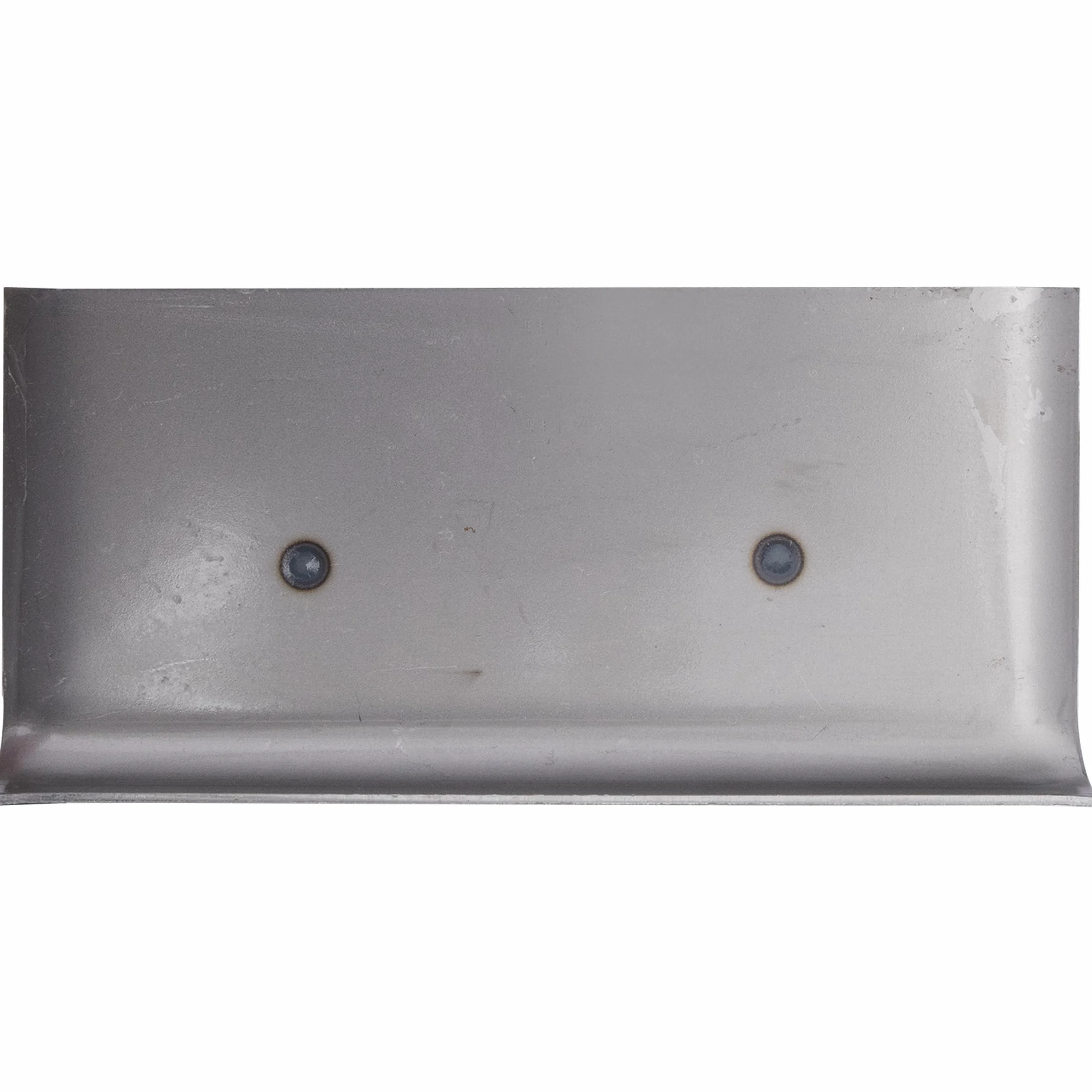 Frattazzo Marshalltown per bordi in acciaio per calcestruzzo R 10mm, L 13mm, estremità curve con manico in legno in acciaio inossidabile, dimensione della frattazzo: 152x76 mm