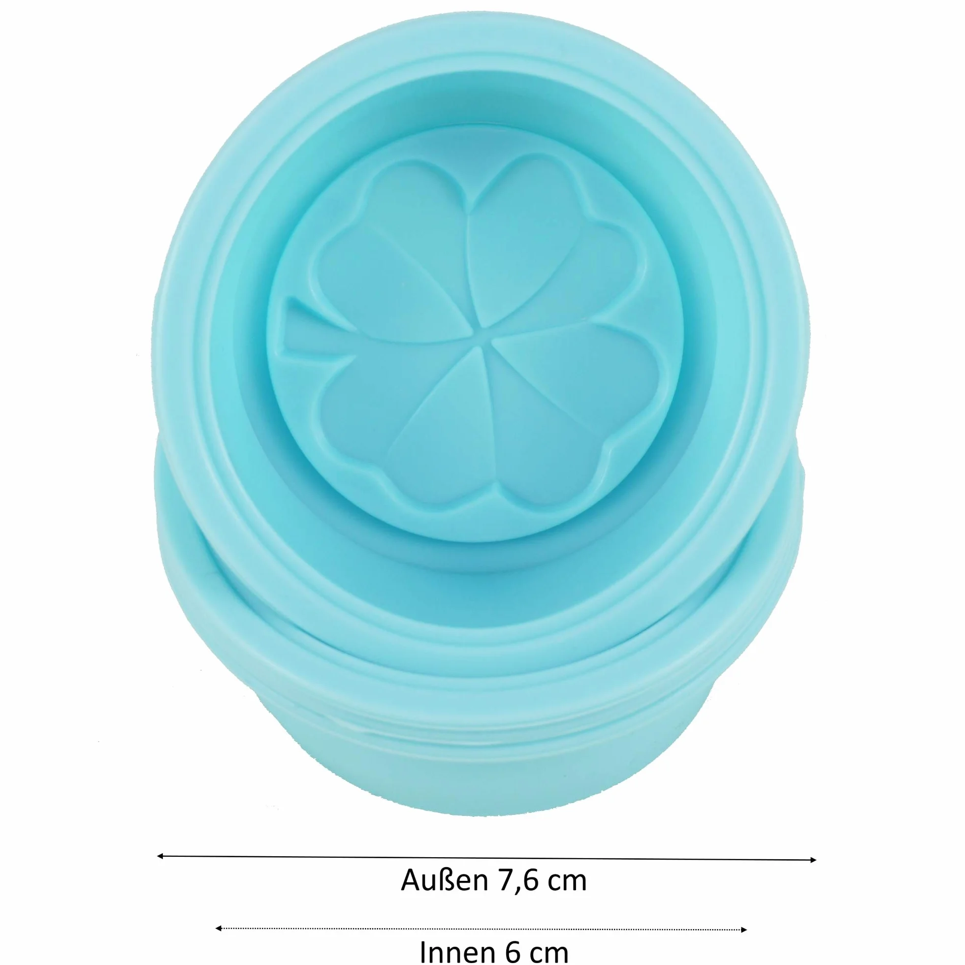 Seifenprofis - Stampo in silicone (16 pezzi) Stampo per sapone Quadrato Ovale Rotondo Fatto a mano - Stampo per sapone fai da te per bombe da bagno