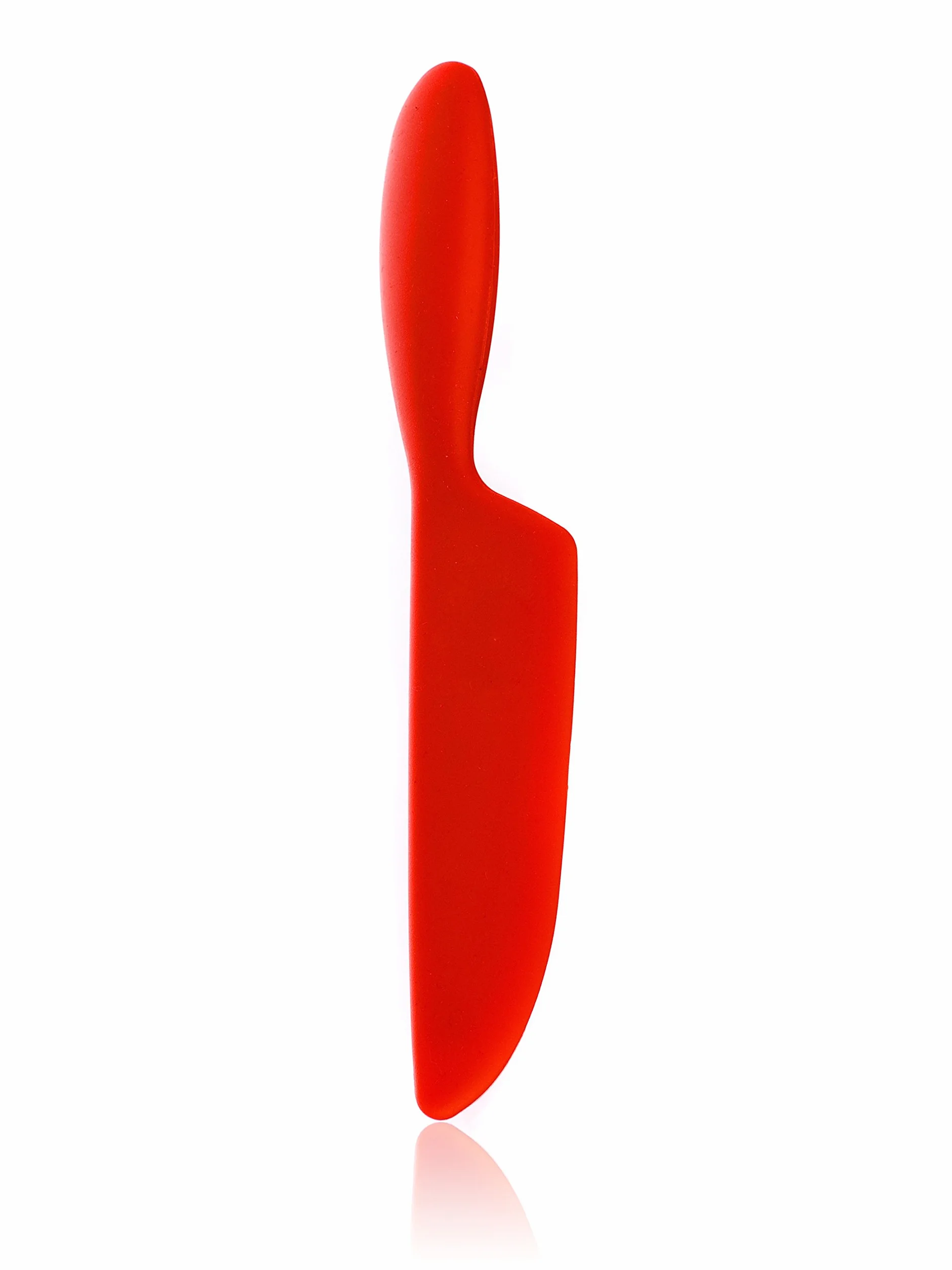 Coltello da cucina in silicone rosso 6.5 x 32 x 1.5 cm
