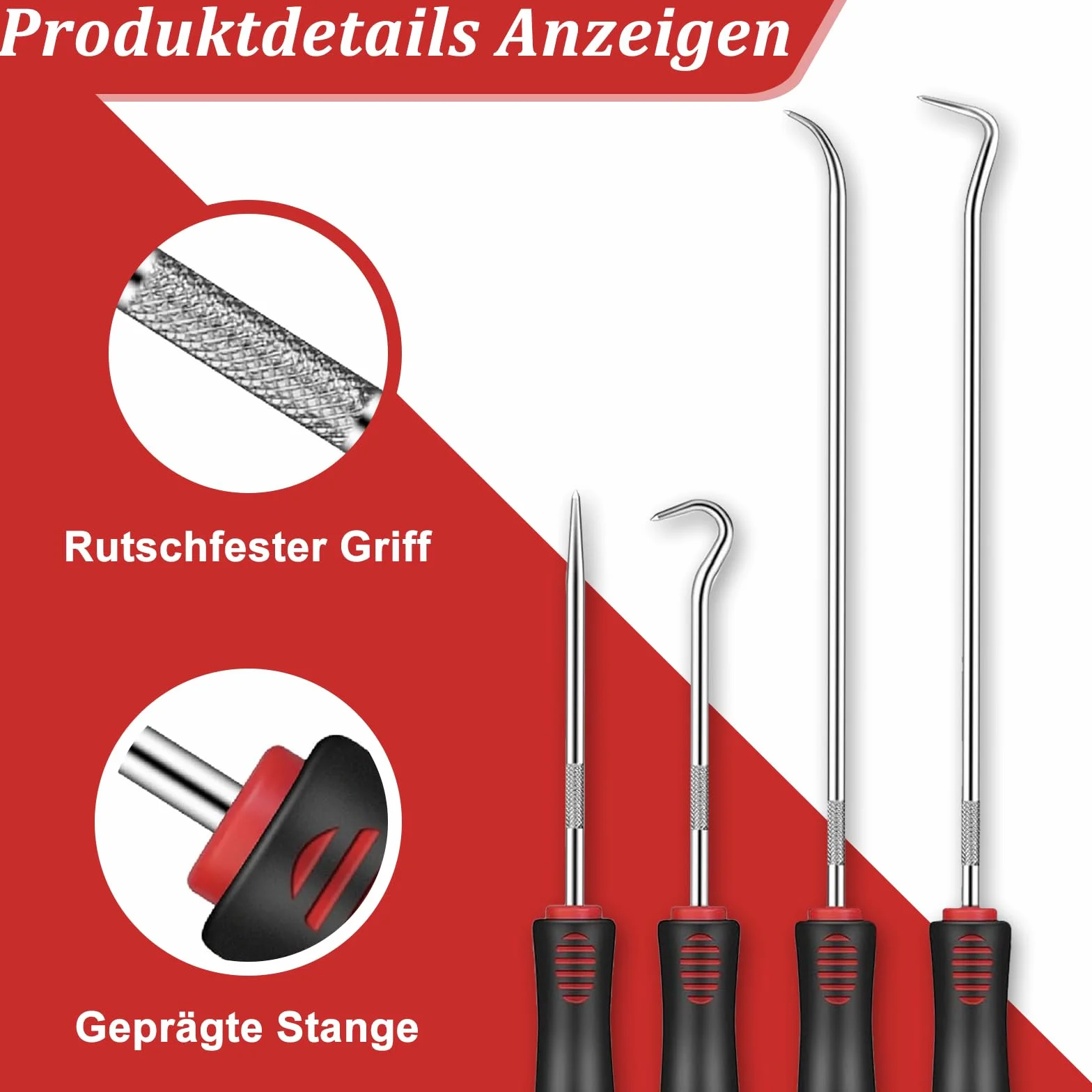 Set 10 anelli di tenuta albero, attrezzi precisione guarnizione auto, tubo smontaggio 24 cm 16,5 cm