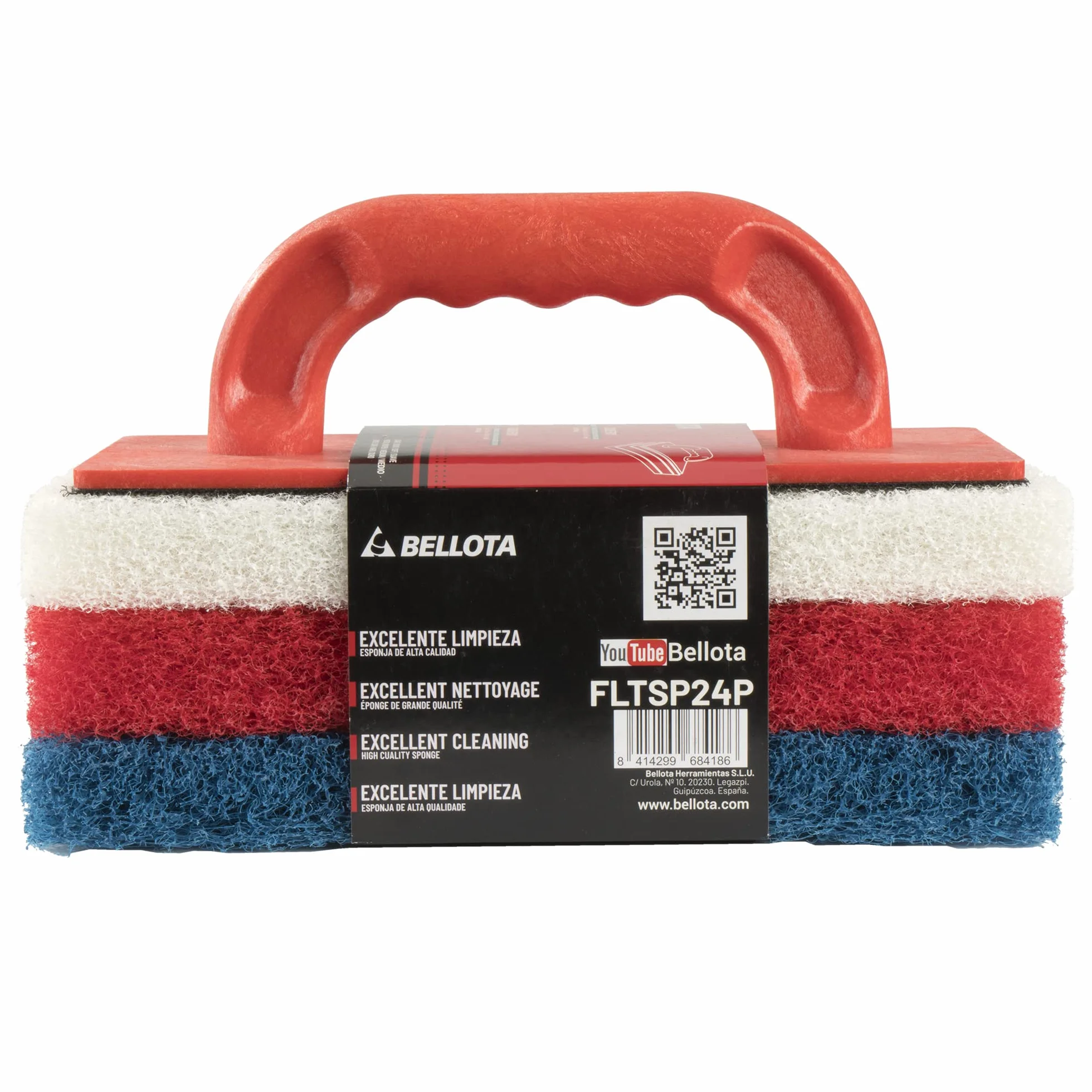 Bellota FLTSP24P - Tampone per pulizia epossidica, rosso