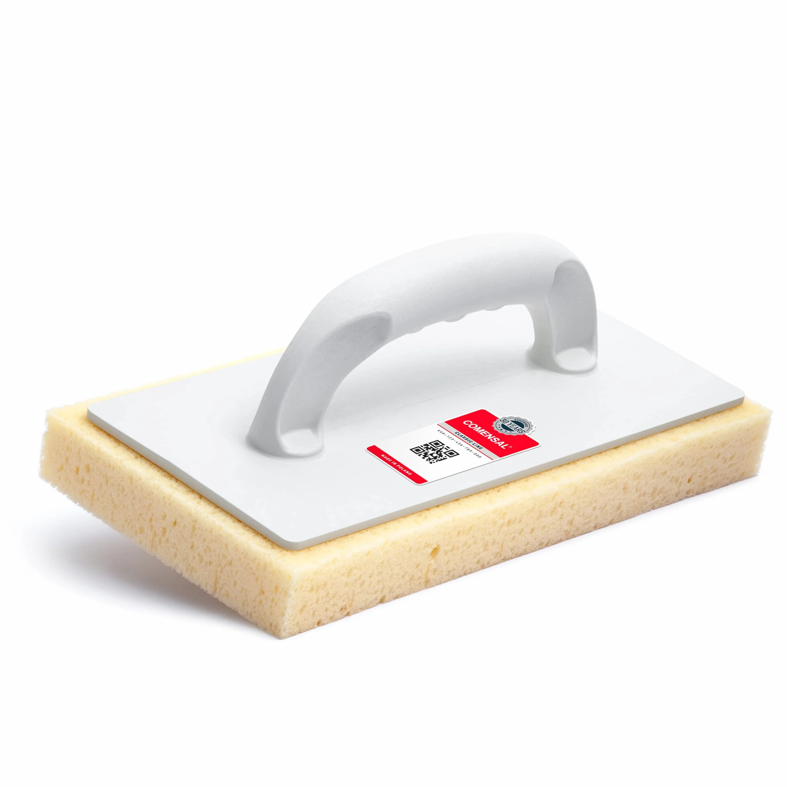 COMENSAL® Kit per lavaggio piastrelle - Set lavaggio piastrelle dopo la stuccatura - Secchio per piastrelle - Spatola di gomma - Set lavaggio piastrelle - Kit con Secchio e Accessori - Made in EU