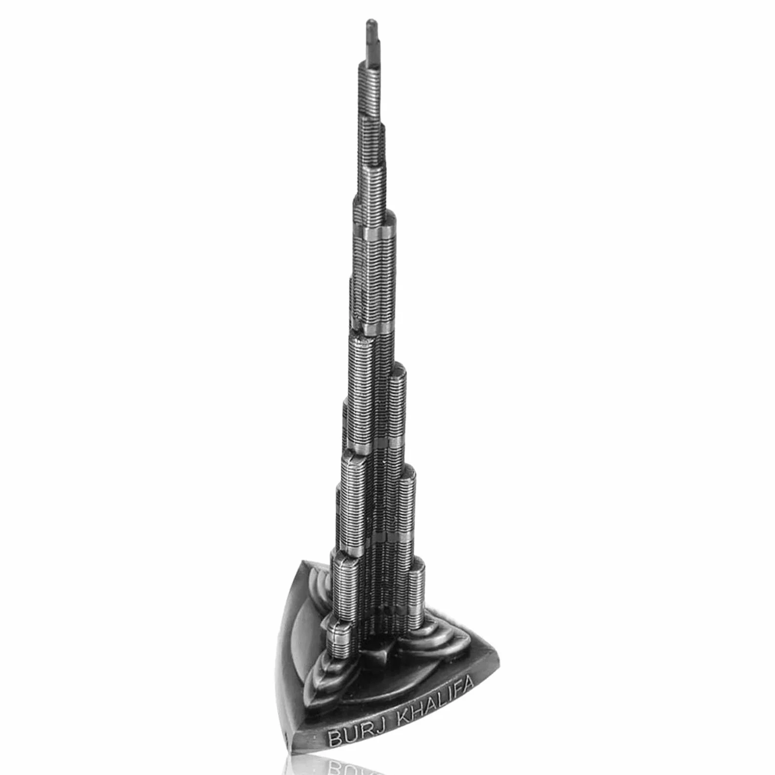 Burj Khalifa Miniatura Torre Ornamento Modello Dubai Decorazione Scrivania Statua