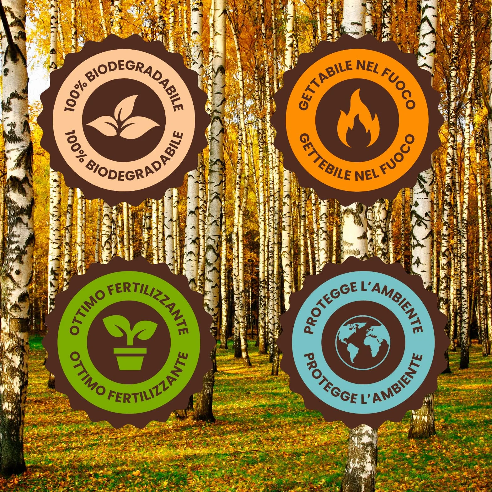 Baciato Caffè 100 Coltelli in Legno di Betulla Monouso Biodegradabili Compostabili