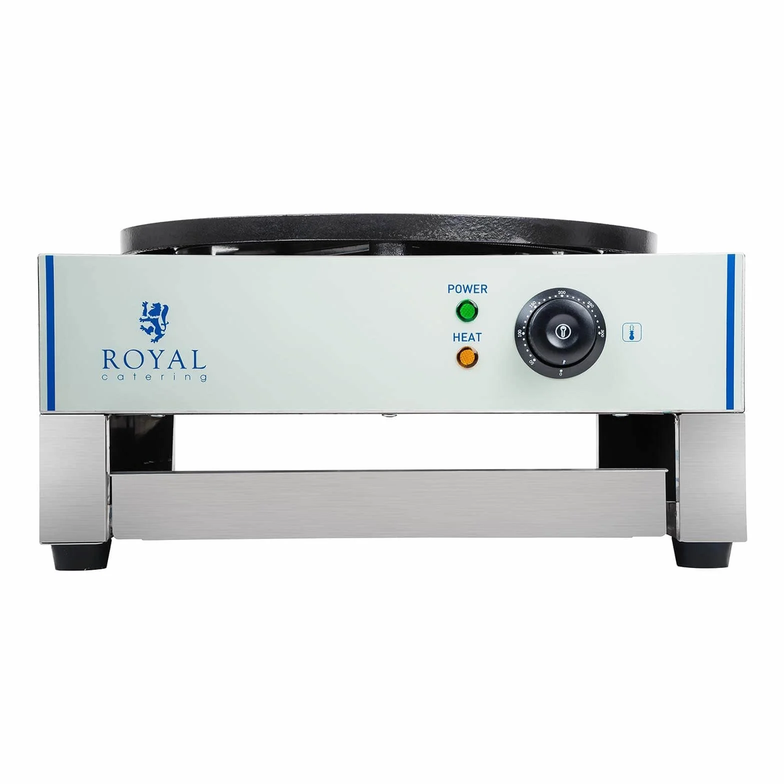 Royal Catering - RCEC-3000-E - Crepiera elettrica - diametro 40 cm