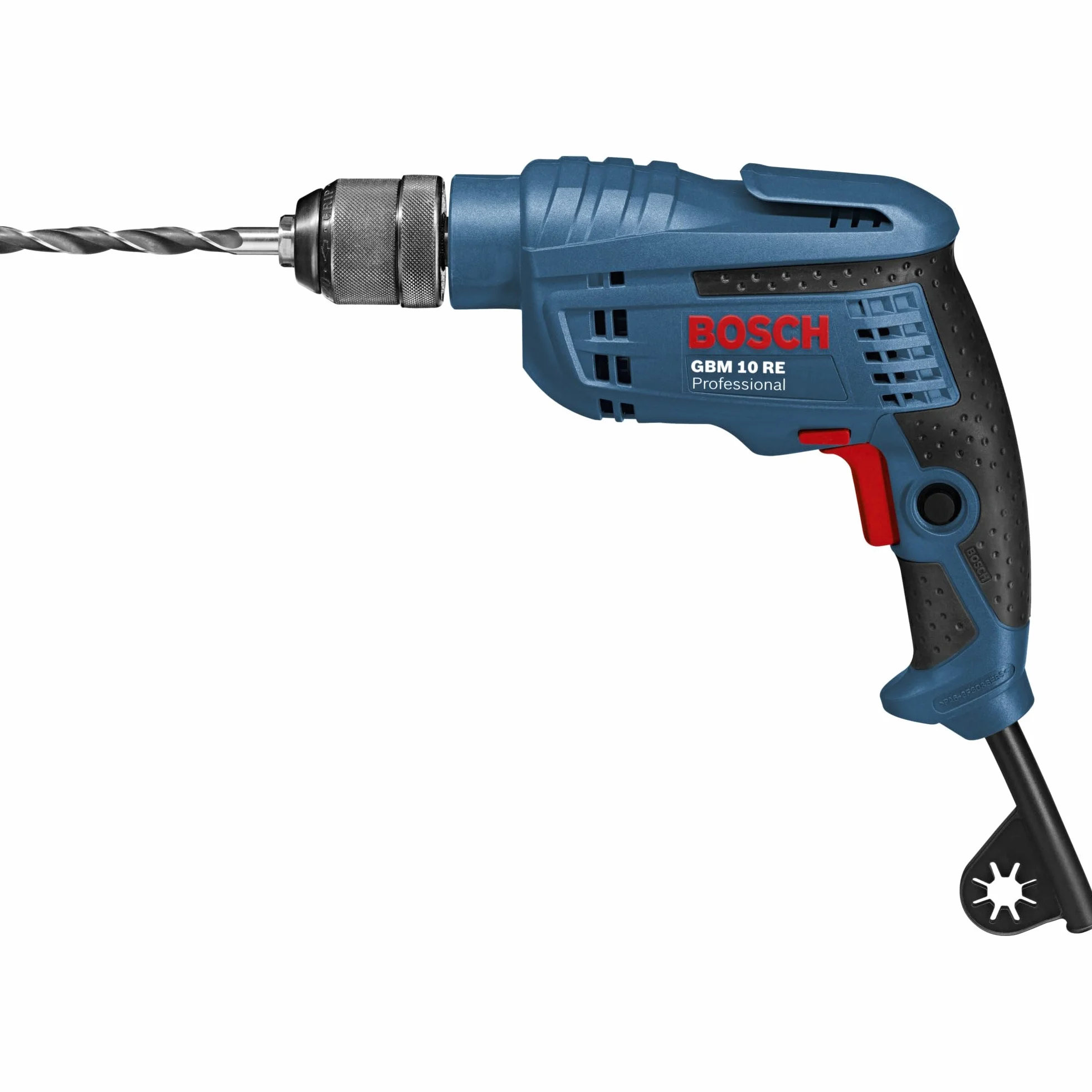 Bosch Professional Trapano Gbm 10 Re (Motore da 600 Watt, Mandrino a Cambio Rapido 1-10 Mm)