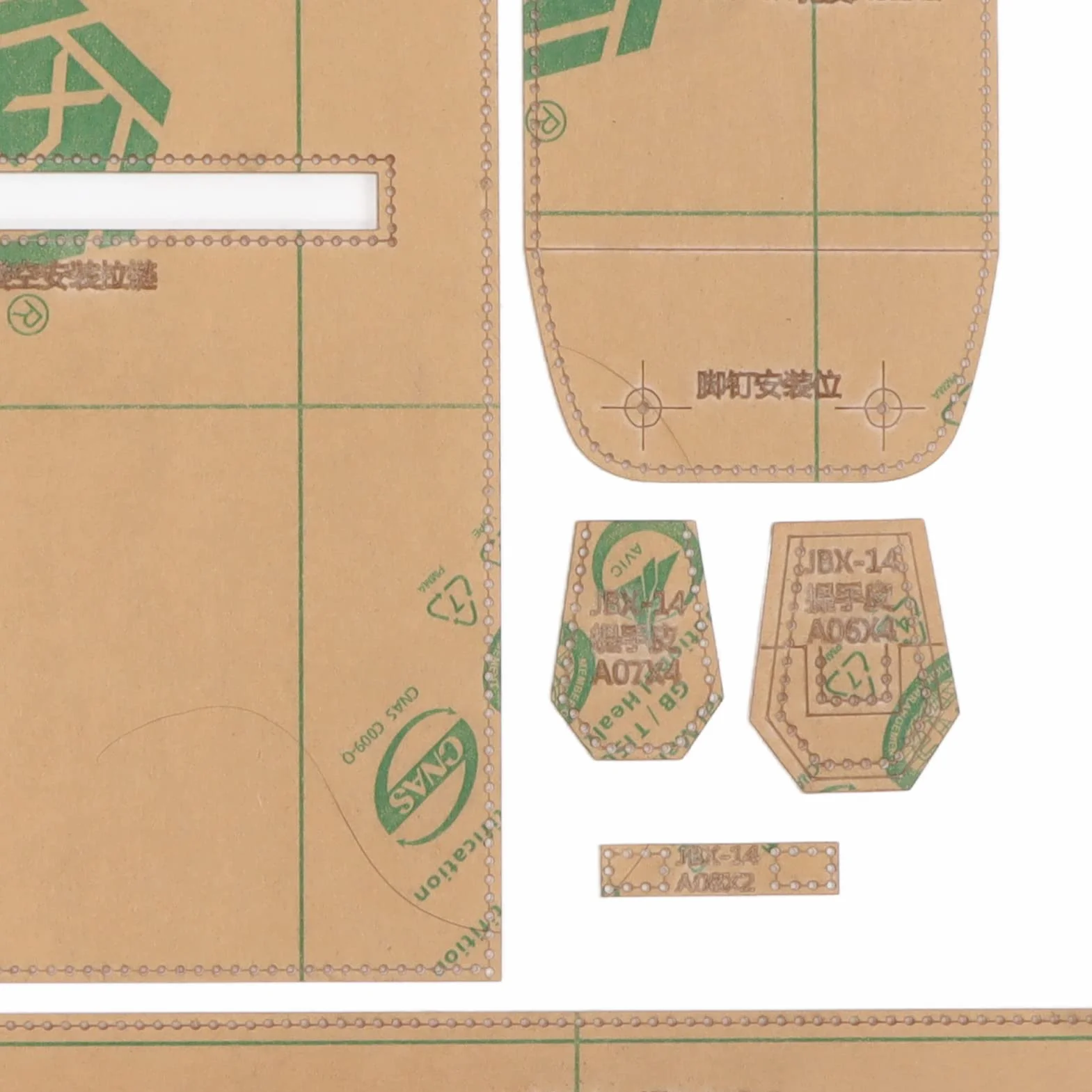 Modello in Pelle per Borsetta Stencil in Acrilico per Realizzare Borse a Tracolla Accessori per Cucito Fai da Te Handcraft Materials