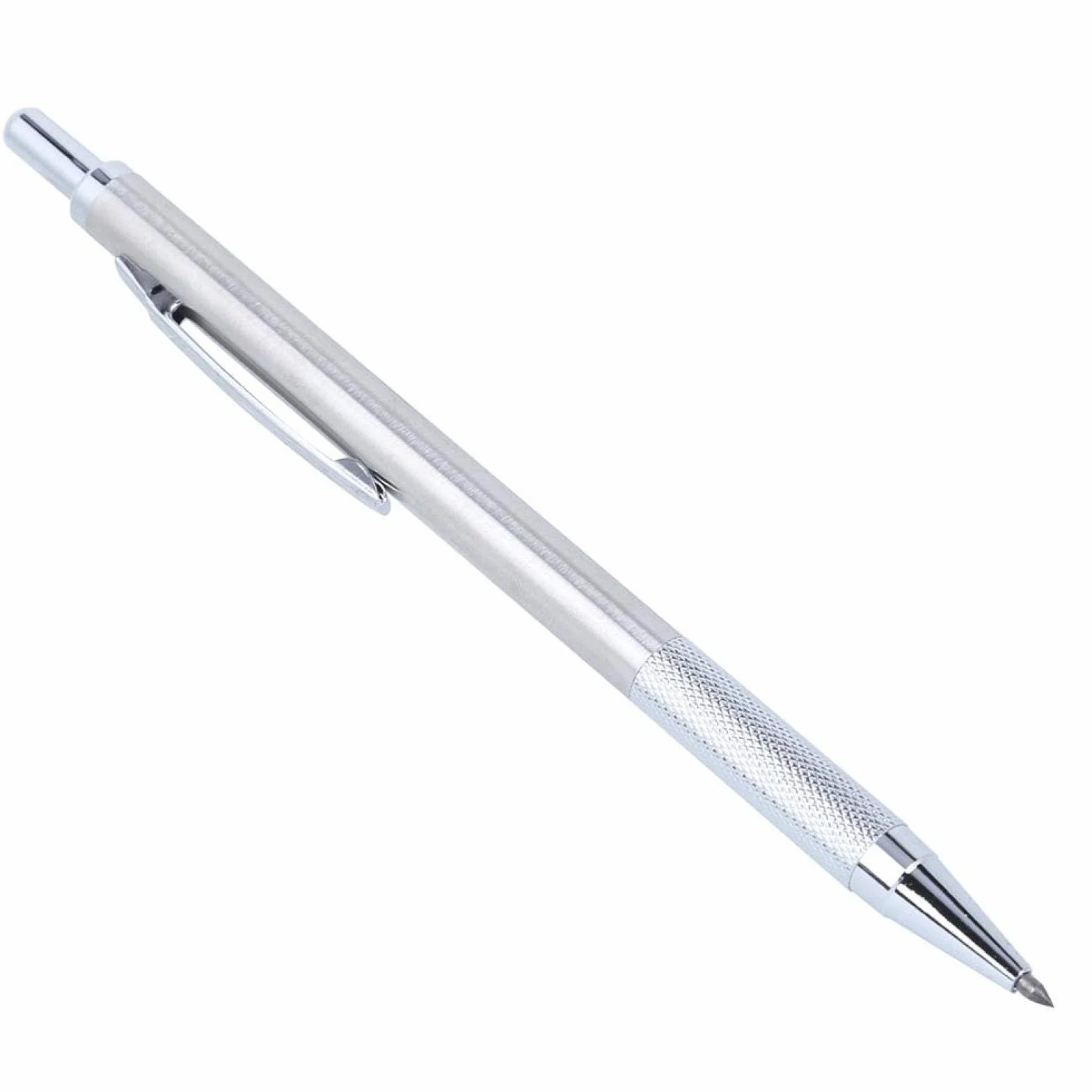 ASHATA Scriber per Incisione, Punta in Acciaio al tungsteno e Penna per Incisione in carburo, utensile Taglio per incisore per Metallo/Vetro/plastica/Ceramica, ECC.(Argento)
