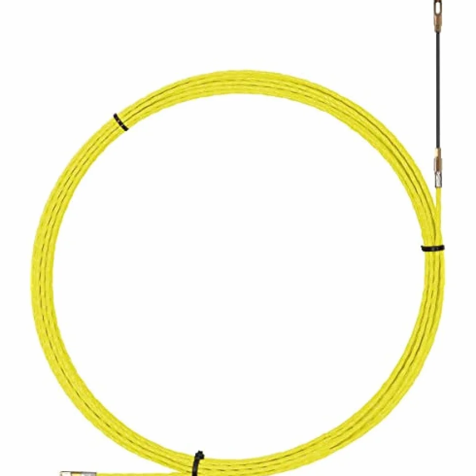 Arnocanali Snake Amf3.010 Sonda Spiralata Poliestere, 10 metri Ø 3 mm, Giallo