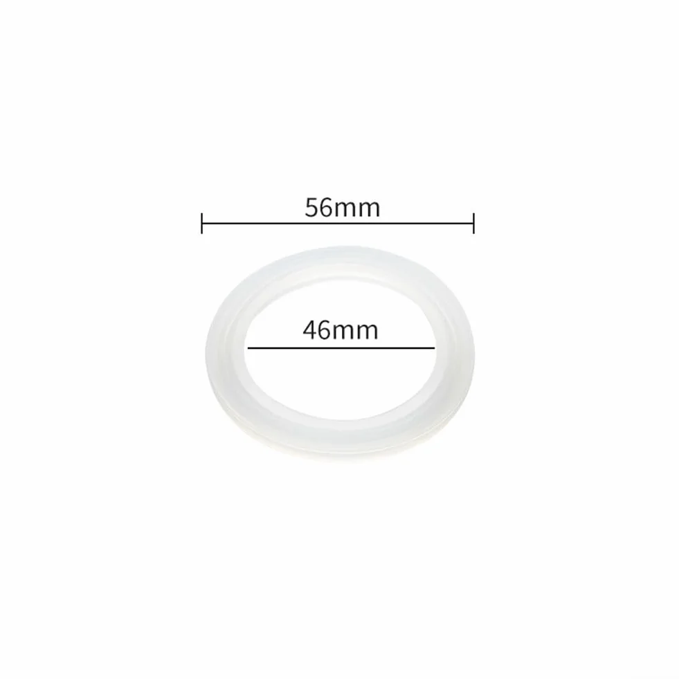 Anelli di tenuta in silicone per teste di macchine da espresso, guarnizioni di ricambio resistenti al calore, compatibili con serie 8 e 9, per De'Longhi, (PLATI da 50 mm)