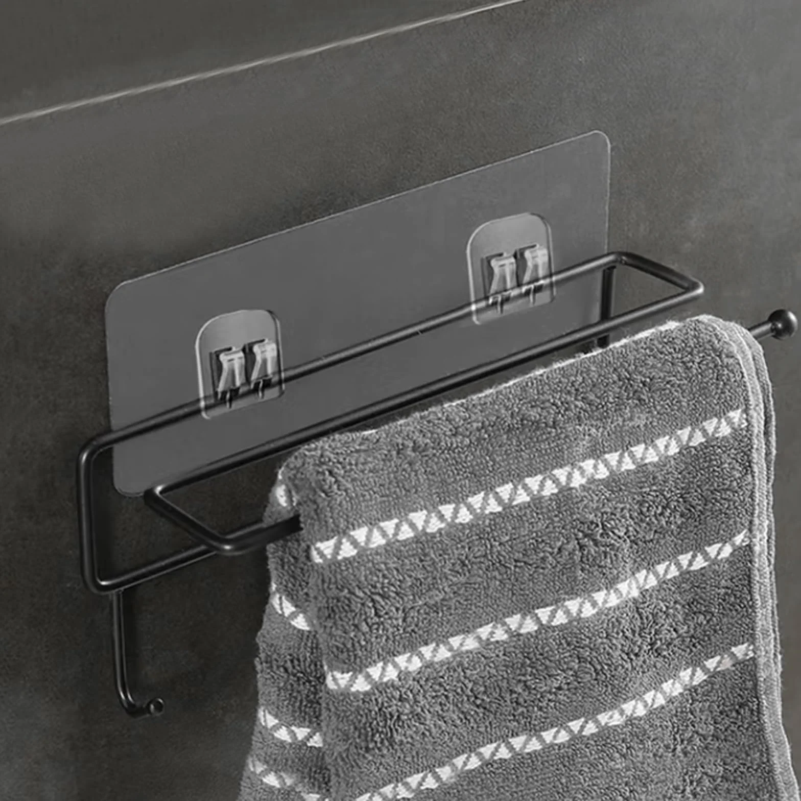20 Pz Gancio Adesivo Bagno, Ganci Adesivi Bagno Impermeabili Senza Foratura per Mensola da Doccia, Cestini per Doccia, Portaoggetti Portasapone da Appendere
