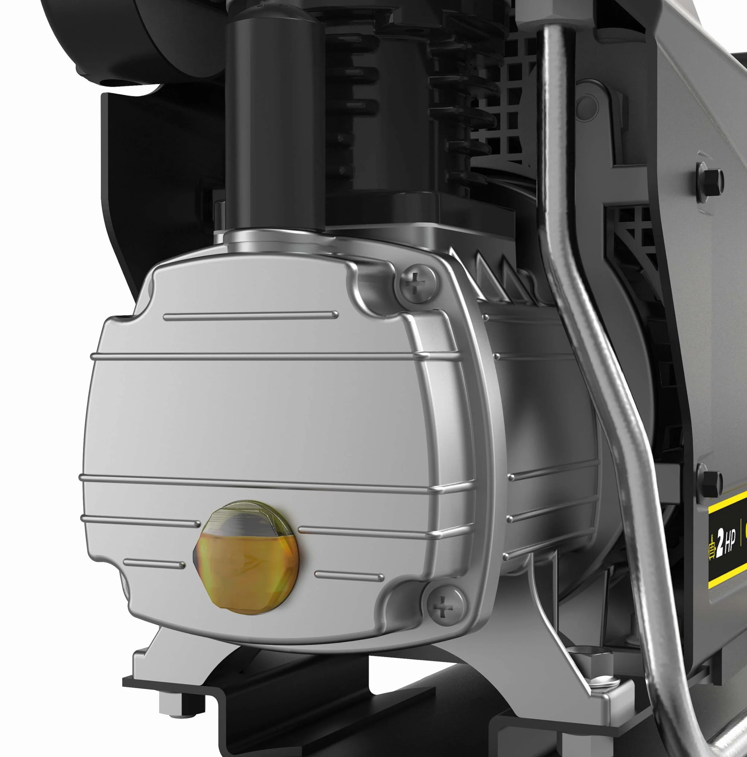MICHELIN, Compressore d’Aria MX POP AIR 50-2 L, Serbatoio 50 Litri con Ruote, Motore da 2 hp, Pressione Massima 8 bar, Portata d’Aria 195 l/min