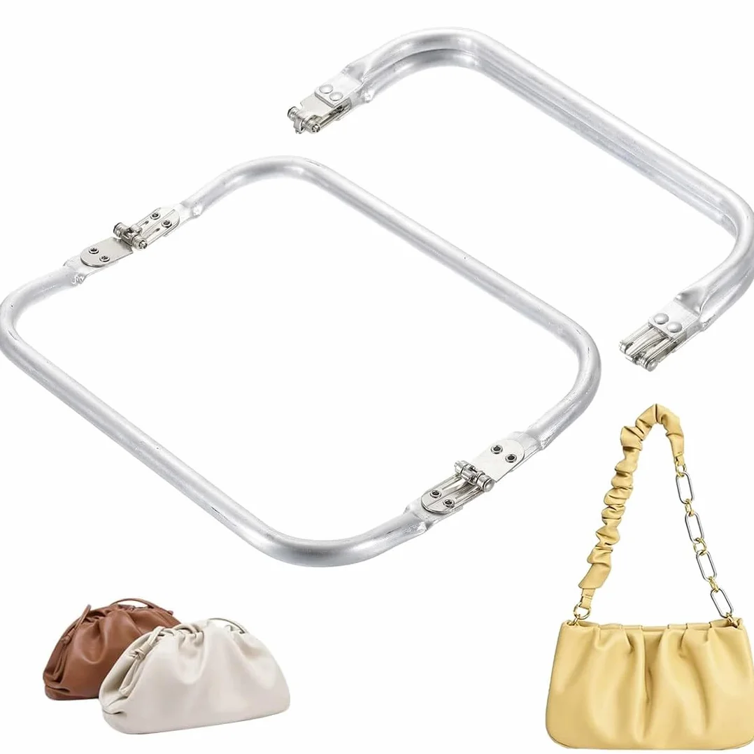 2 Pezzi Chiusura Borsa Uncinetton 18 cm, Chiusura Clutch, Chiusure Per Borse Uncinetto, Manici Per Borse Uncinetto, Chiusura A Molla Per Borse, Per Clutch Per Borse Uncinetto