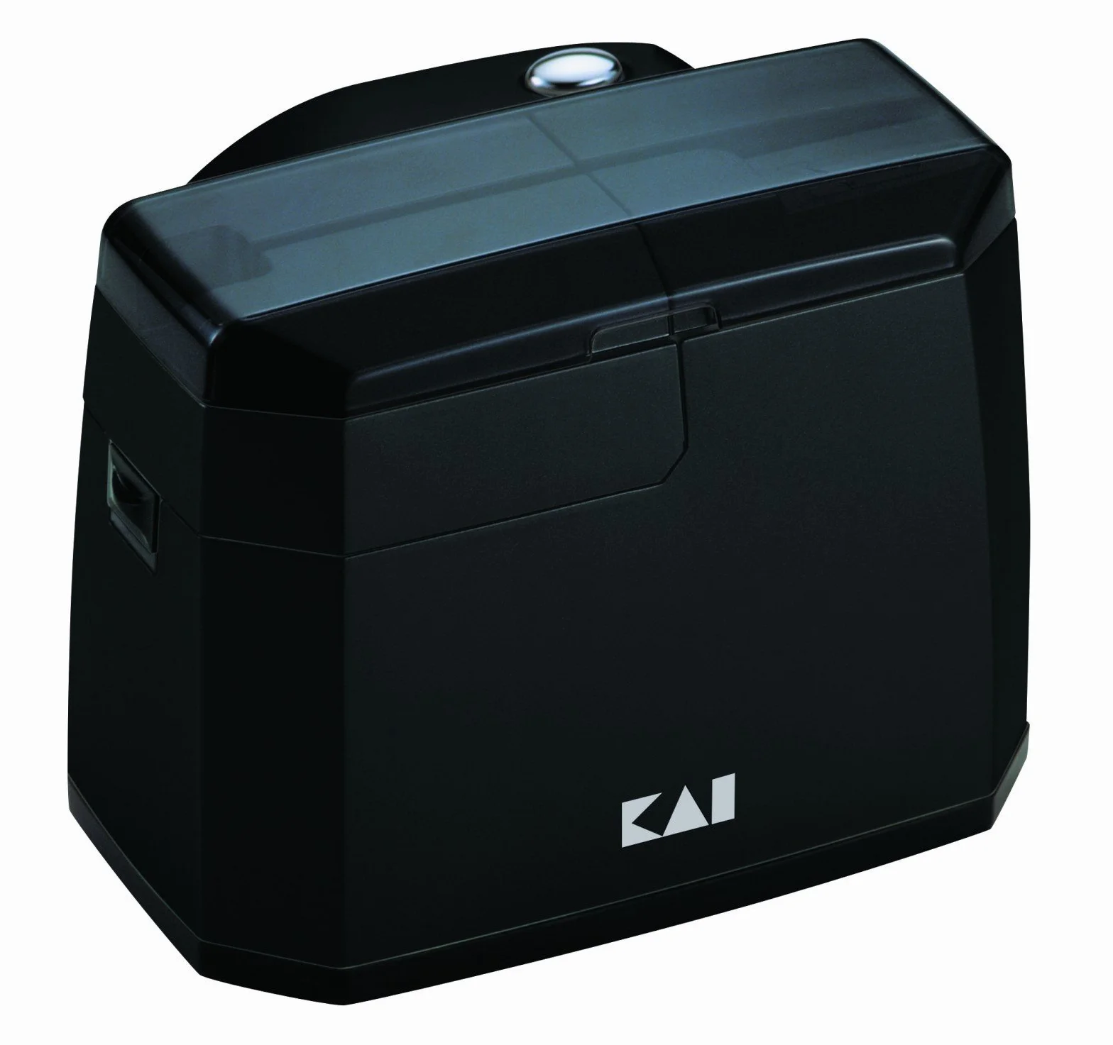 KAI Affilacoltelli elettrico 15° angolo AP-118S con unità di affilatura in ceramica, piedini antiscivolo, dimensioni 13,8 x 11,1 x 10,5 cm Inclusa unità di lucidatura affilatura estrema affilacoltelli
