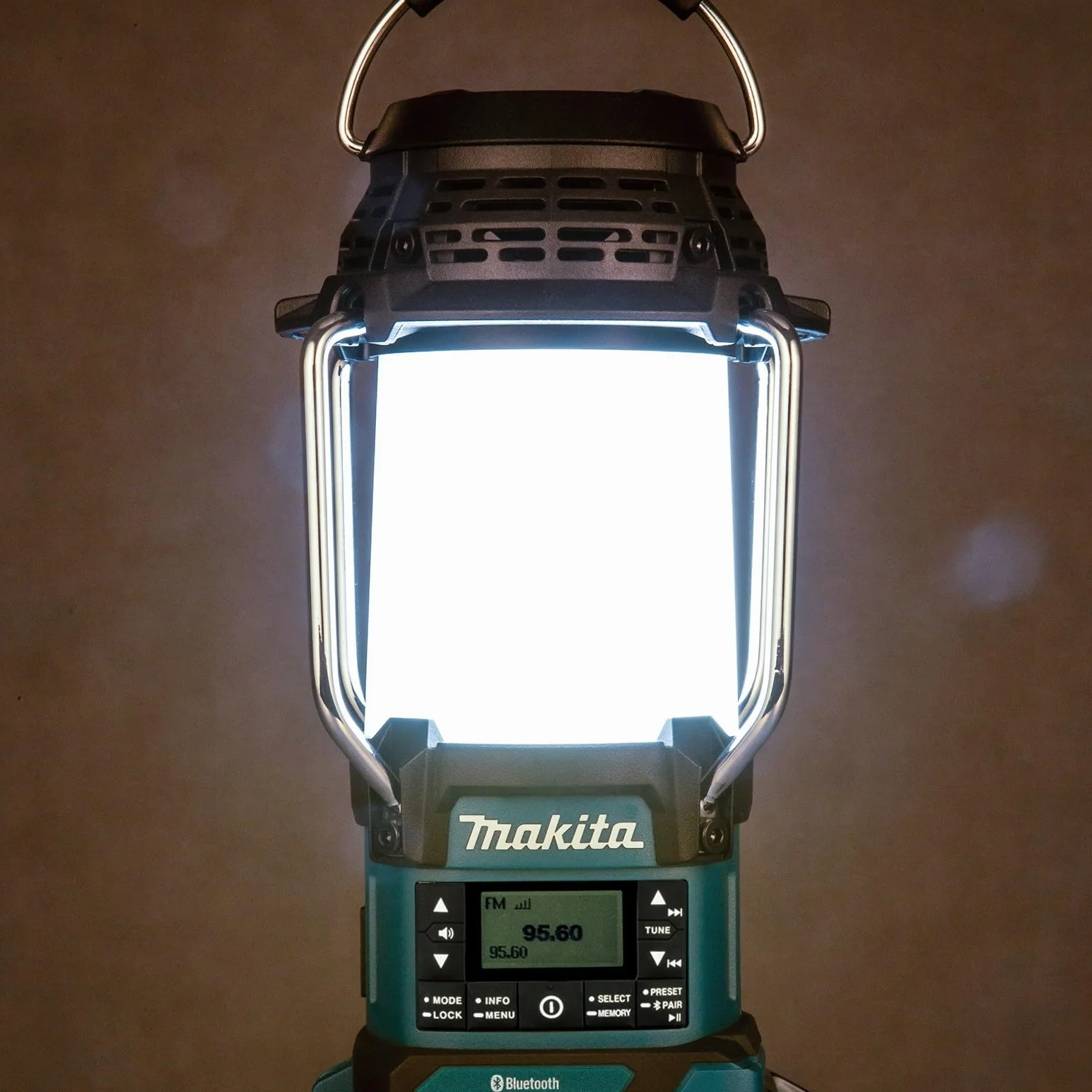 Makita DMR056 Radio portable Analogique et numérique Noir, Bleu