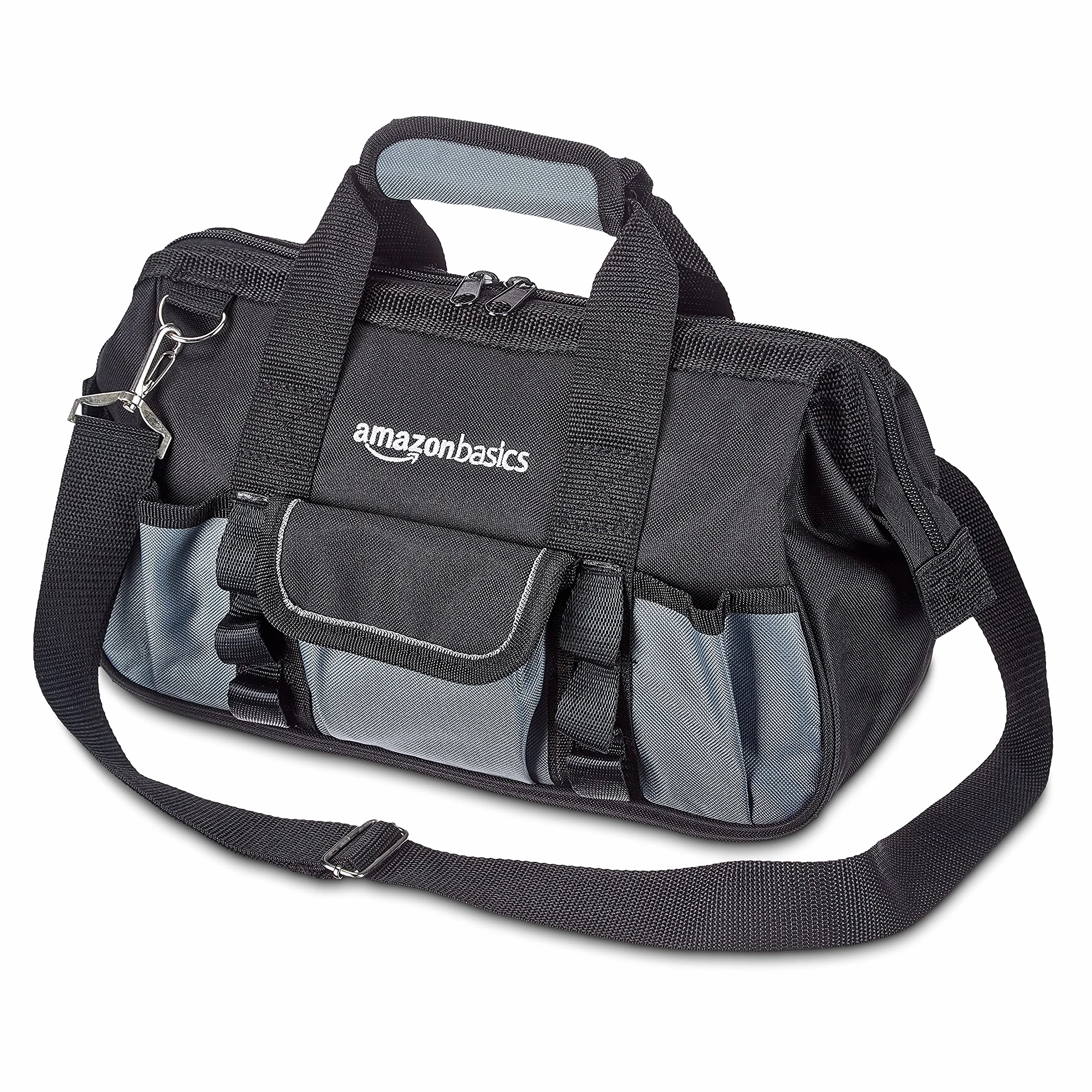 Amazon Basics Borsa portautensili 32 cm Grigio