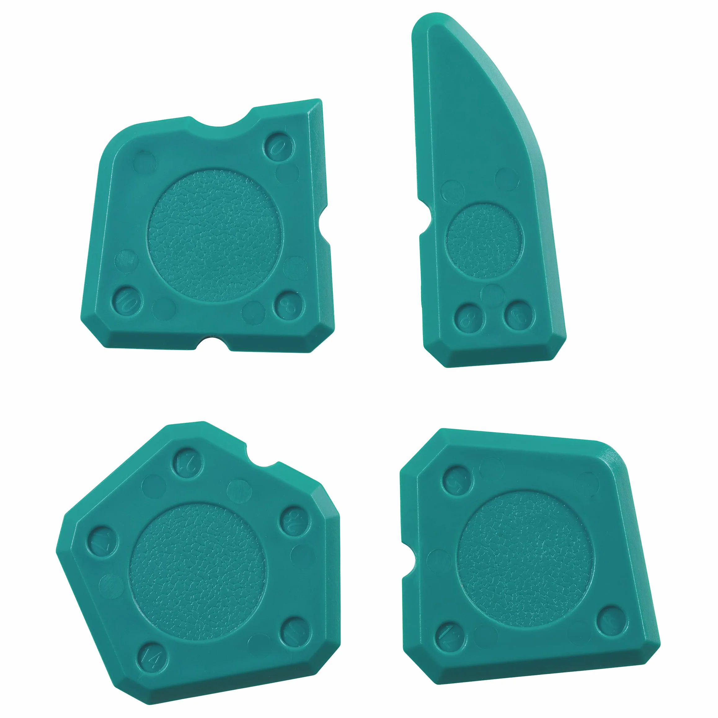 wolfcraft set di lisciafughe SP 100, 4 pezzi I 4369000 I Per fughe precise e lisce
