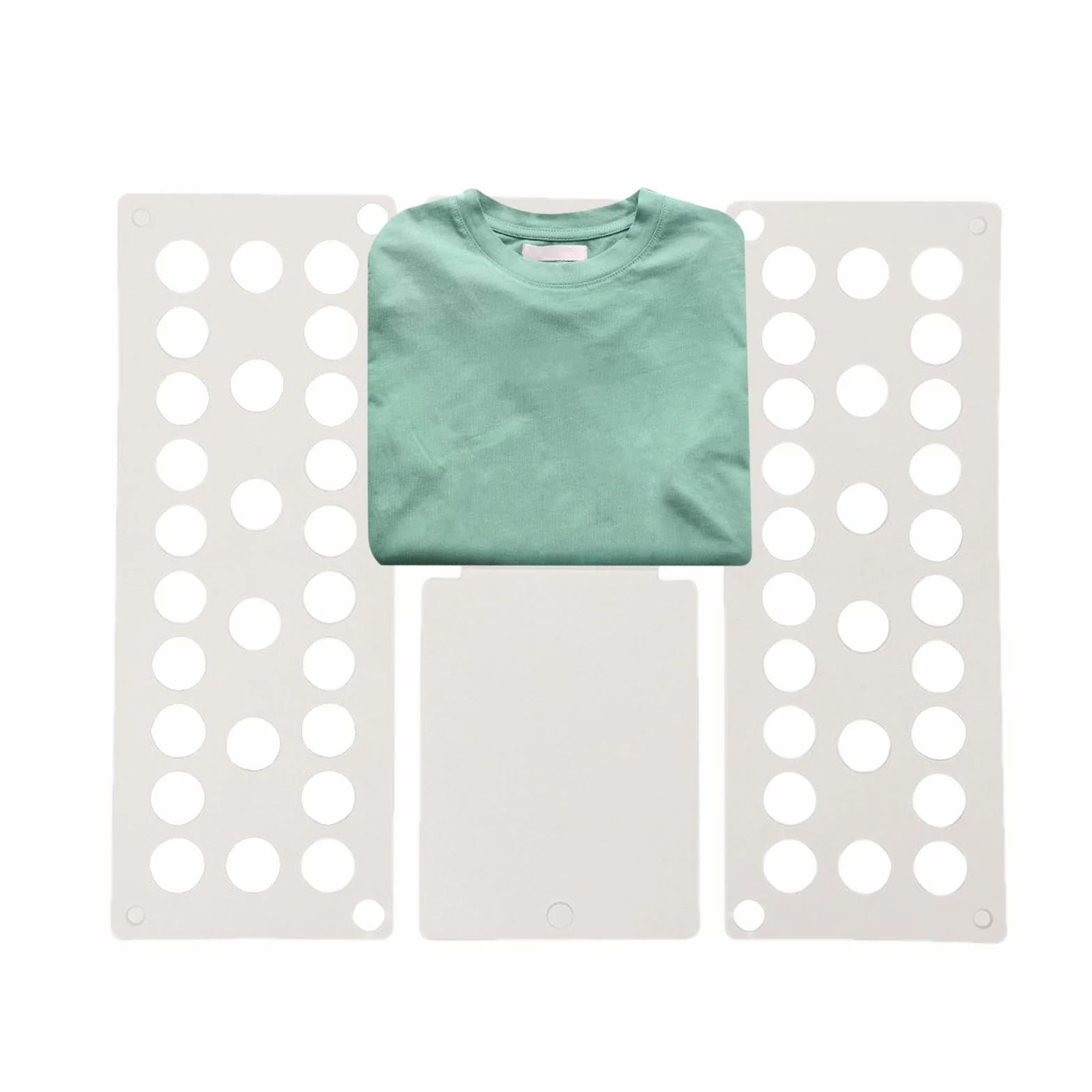 Piegabiancheria per Abbigliamento, Assistente Piegatura Magliette e Vestiti, Pieghevole Multiuso Per Biancheria Adulti E Bambini, Ideale Per Casa E Dormitorio