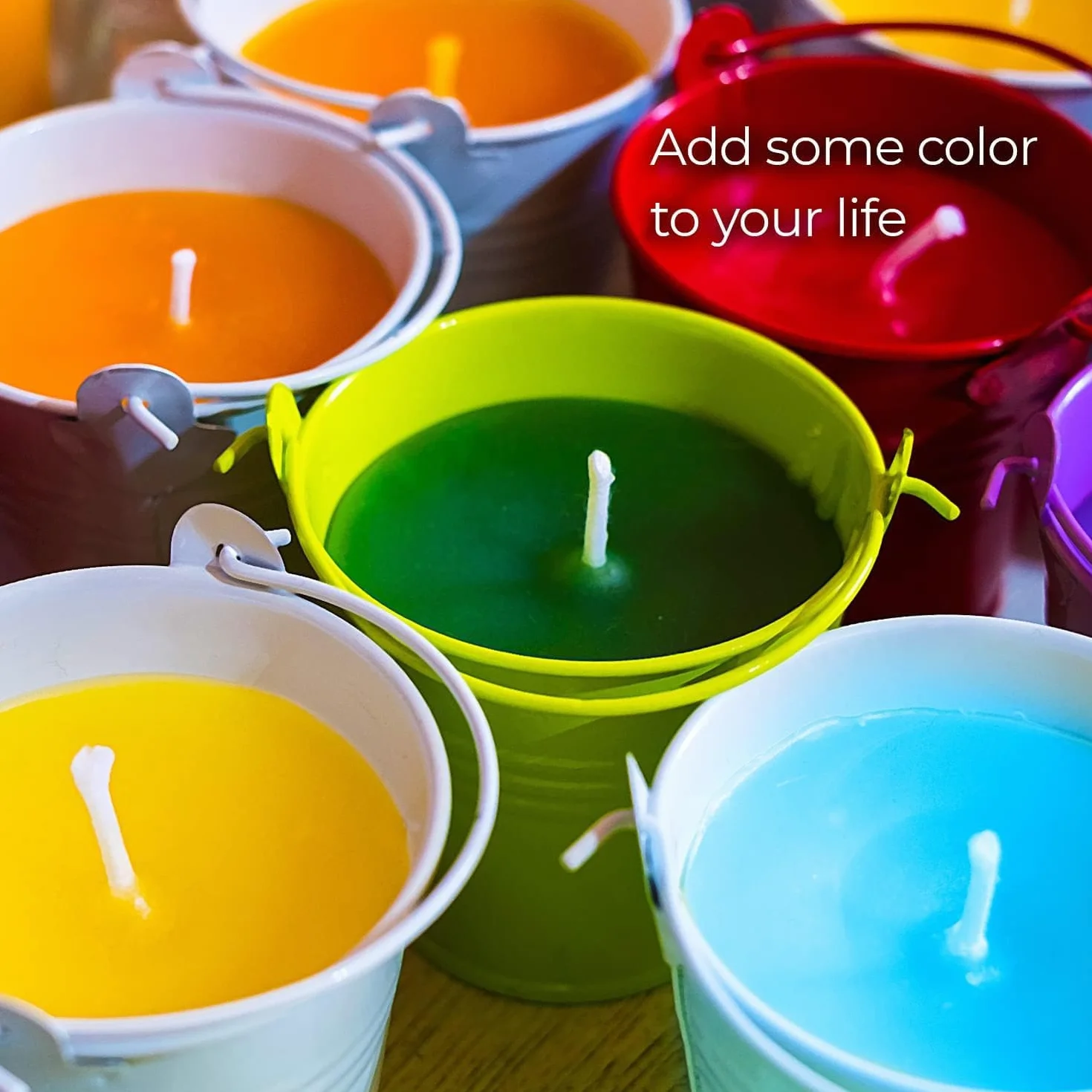 Set di colori per cera per candele, 20 colori liquidi per la produzione di candele Tintura liquida altamente concentrata per cera di soia cera d'api cera di paraffina - 10 ml