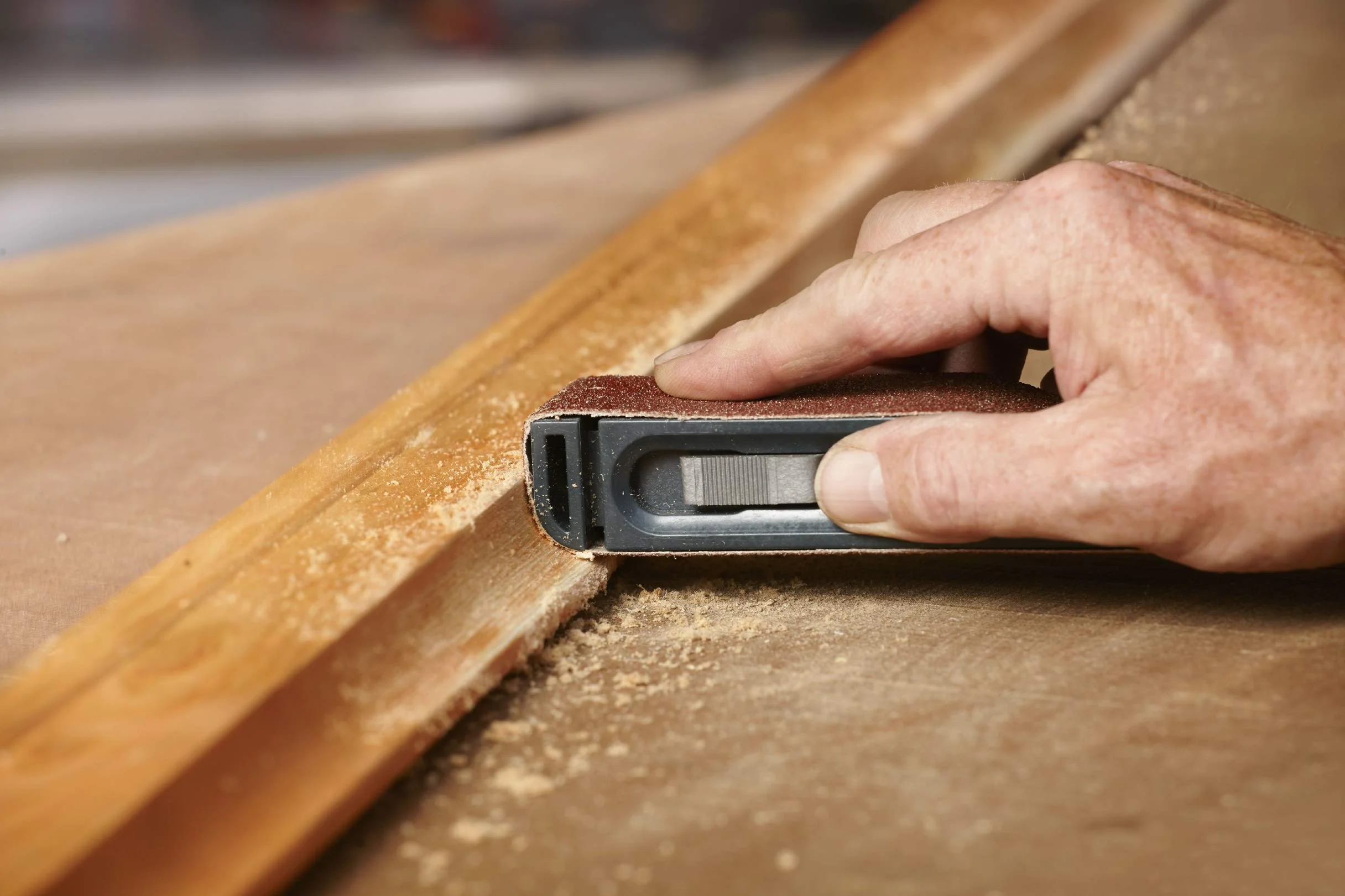kwb Levigatrice manuale 40 x 303 mm/utilizzabile con diversi tipi di nastro abrasivo