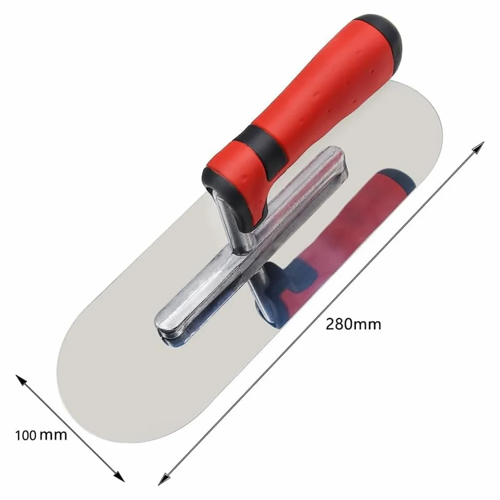 Set di Attrezzi per Bordi e Scanalature In Acciaio Inossidabile per Calcestruzzo. Attrezzo Manuale In Acciaio Inossidabile per Bordi In Calcestruzzo per Costruzioni In Muratura.