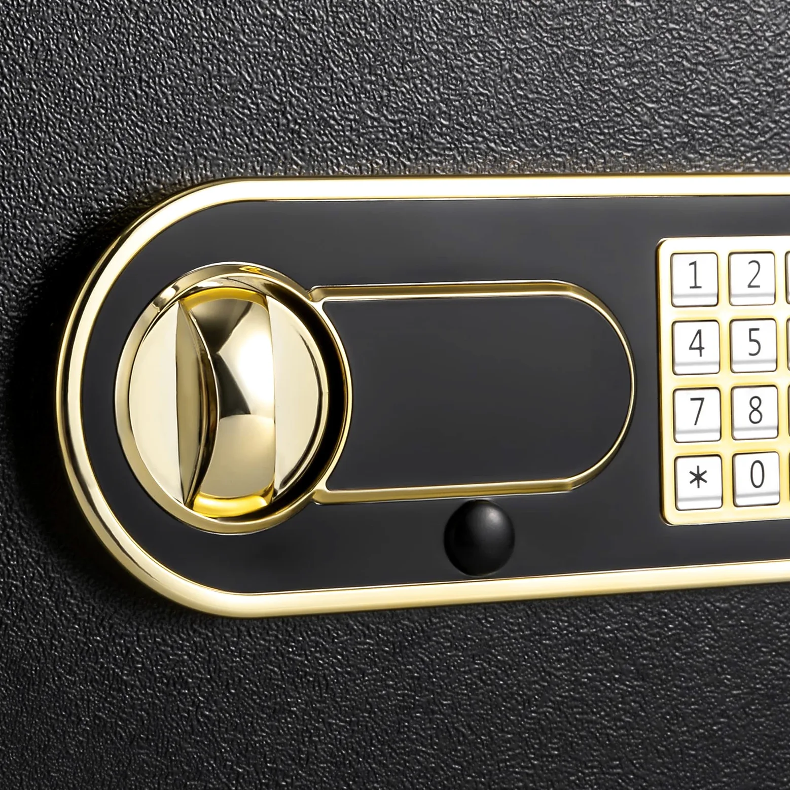 Cassaforte elettronica, cassaforte per mobili, cassaforte per documenti, cassaforte con password digitale, cassaforte di sicurezza in acciaio con sistema di allarme, chiavi di emergenza, 13 x