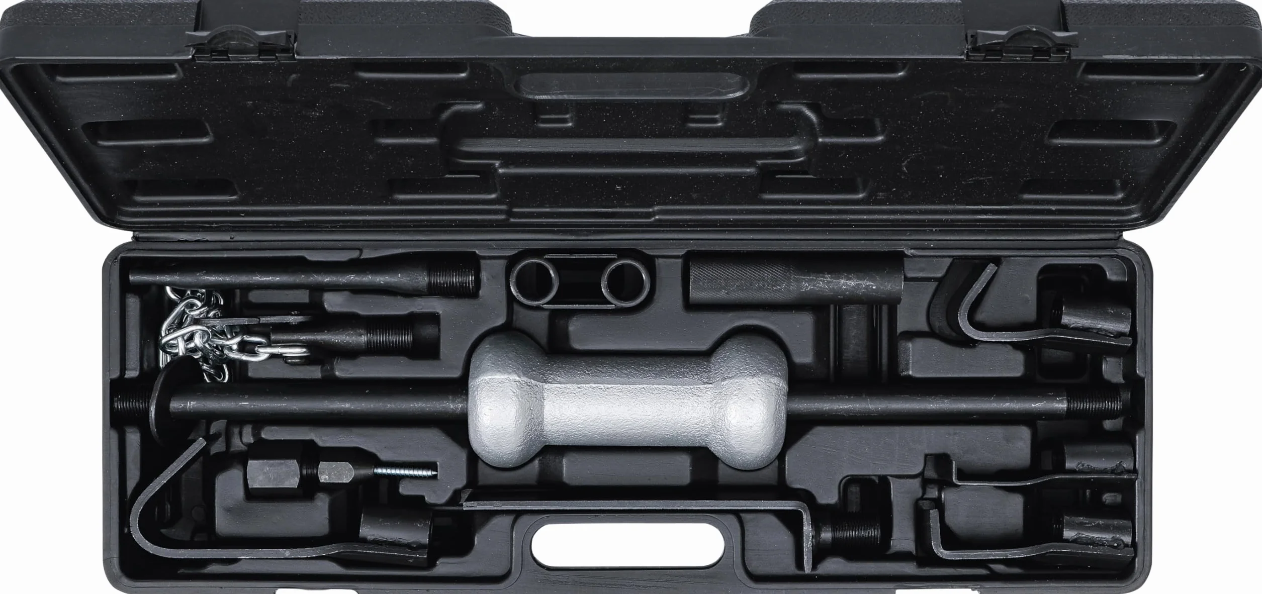 BGS Diy 1674 | Kit per rimozione ammaccatura | con martello a massa battente | 11 pz.