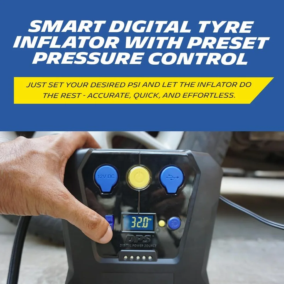 MICHELIN 009519 Compressore Digitale Programmabile 12V, 6,9 Bar