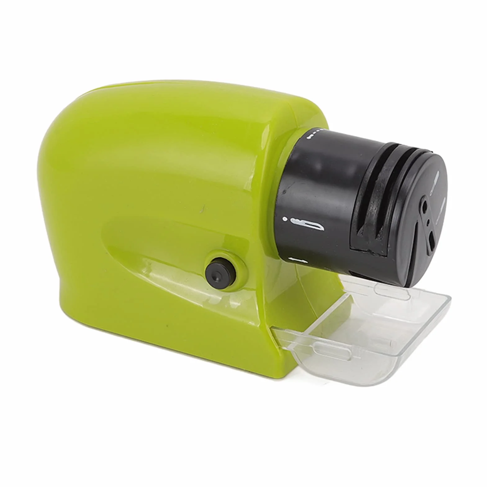Electric Knife Sharpener, Automatic Knife Sharpening Machine for Kitchen Use, Swifty Sharp Black Quick Sharpening Tool No Battery Required