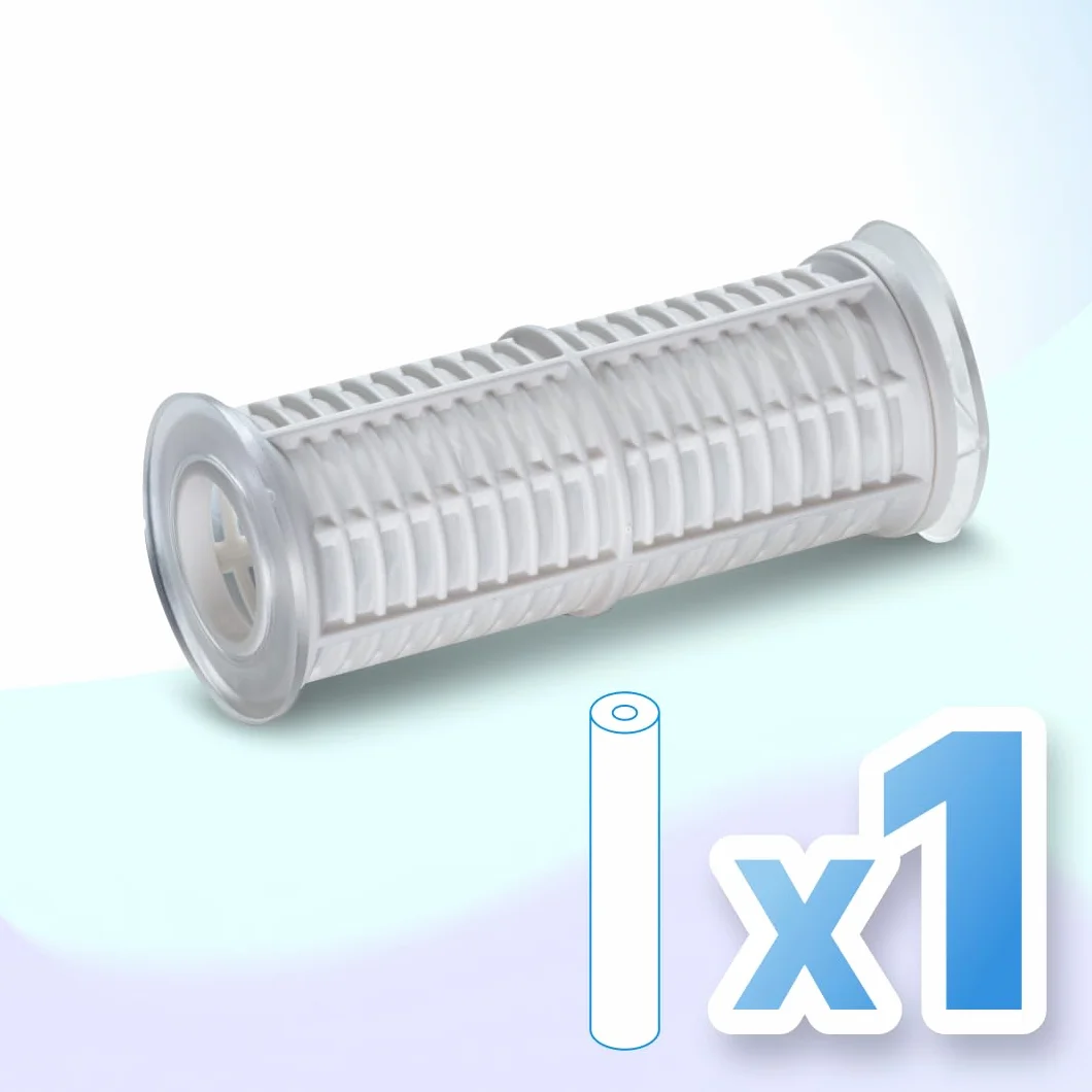 Cartuccia Filtrante per Filtro Acqua in Nylon 10 Pollici 60 Micron 1 Pezzo
