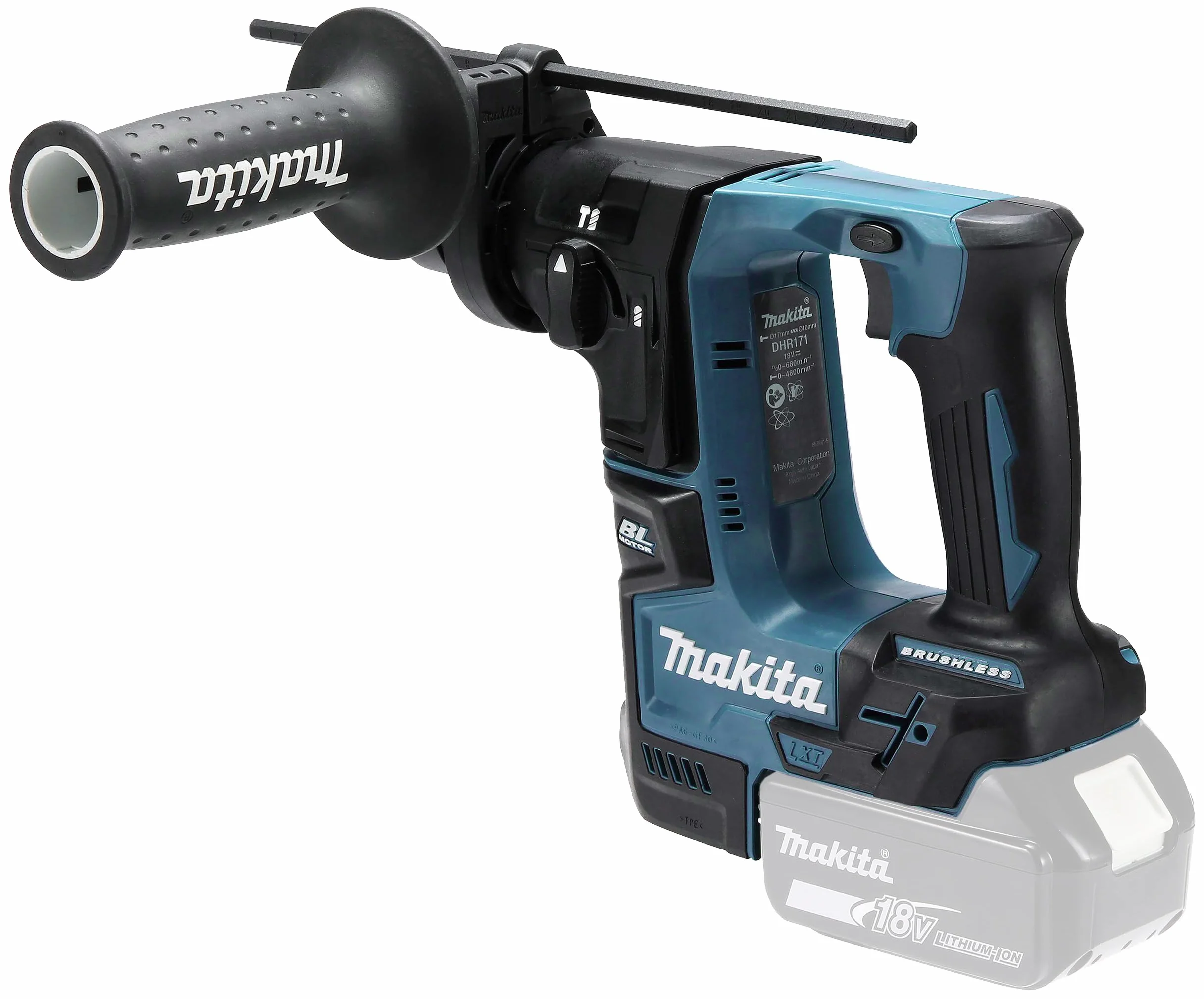 Makita DHR171Z - senza batteria / caricabatterie, 18 V, 17mm