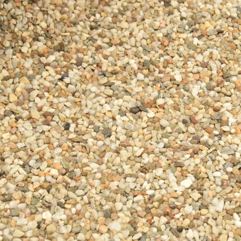 Pellicola per pietra, sabbia naturale, 400 x 100 cm, resistente pellicola di ghiaia in polipropilene con adesivo impermeabile, ideale per laghetti da giardino, ruscelli, bordi dello stagno