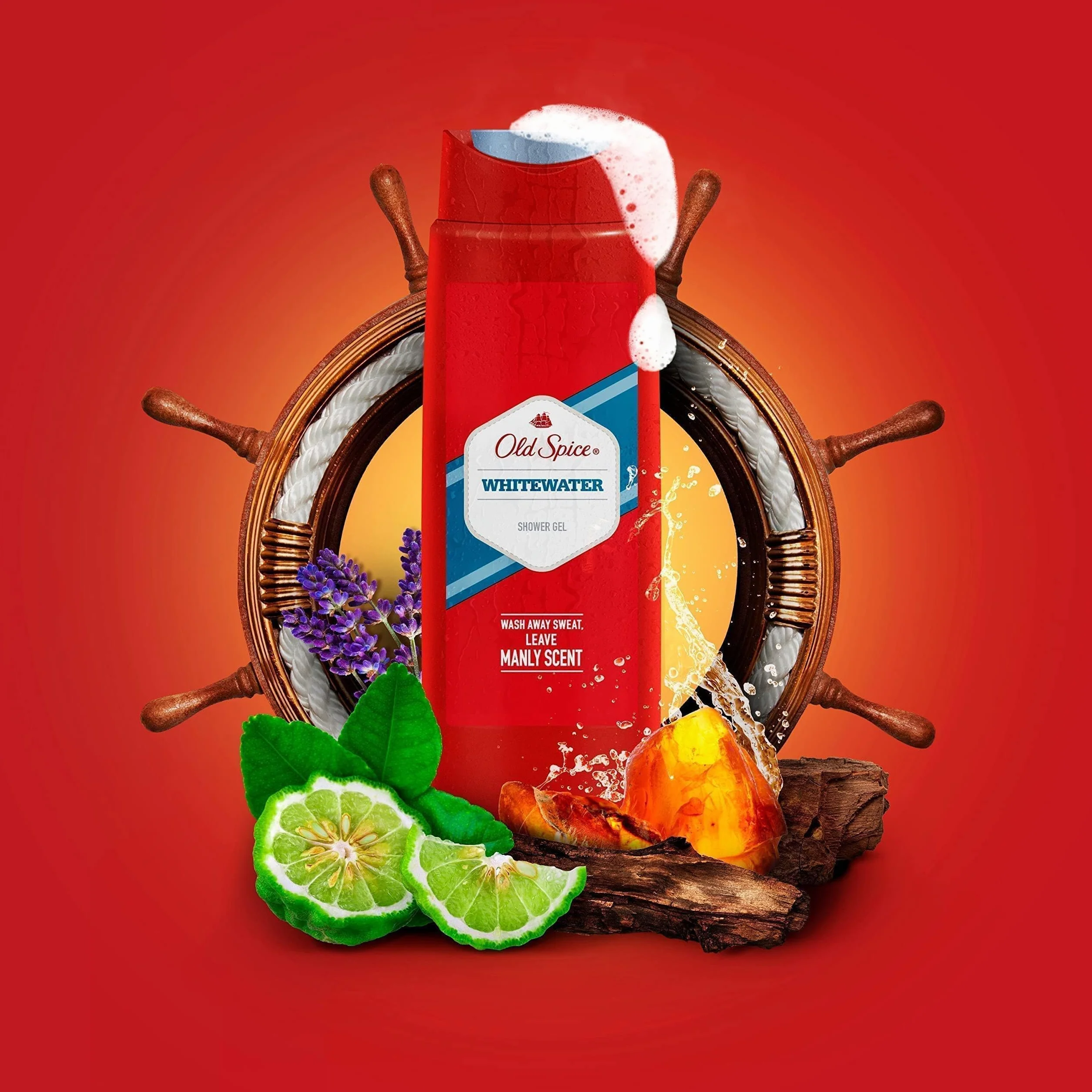 Old Spice Gel 400 ml Water