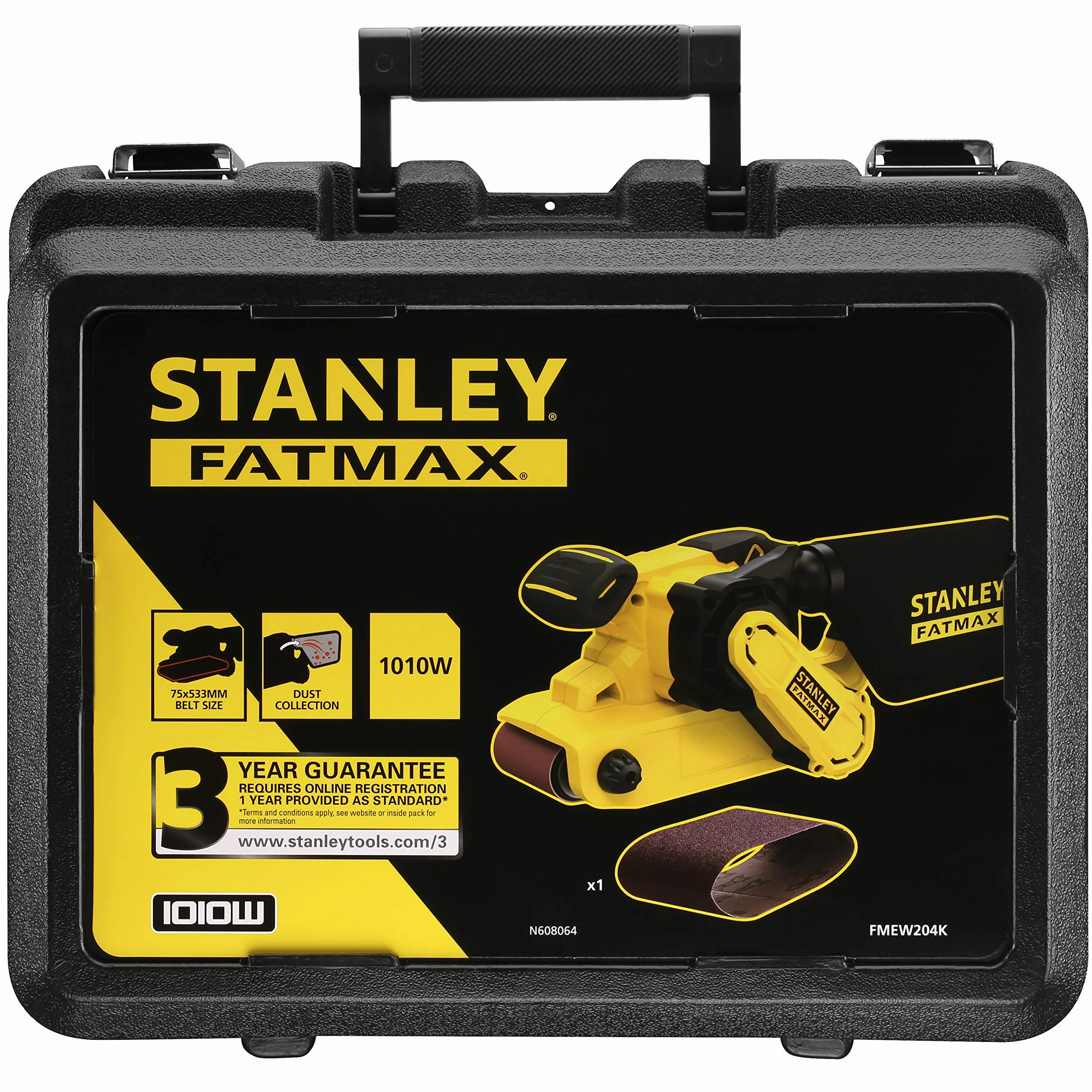 STANLEY FATMAX FMEW204K-QS Levigatrice a Nastro 1010 W